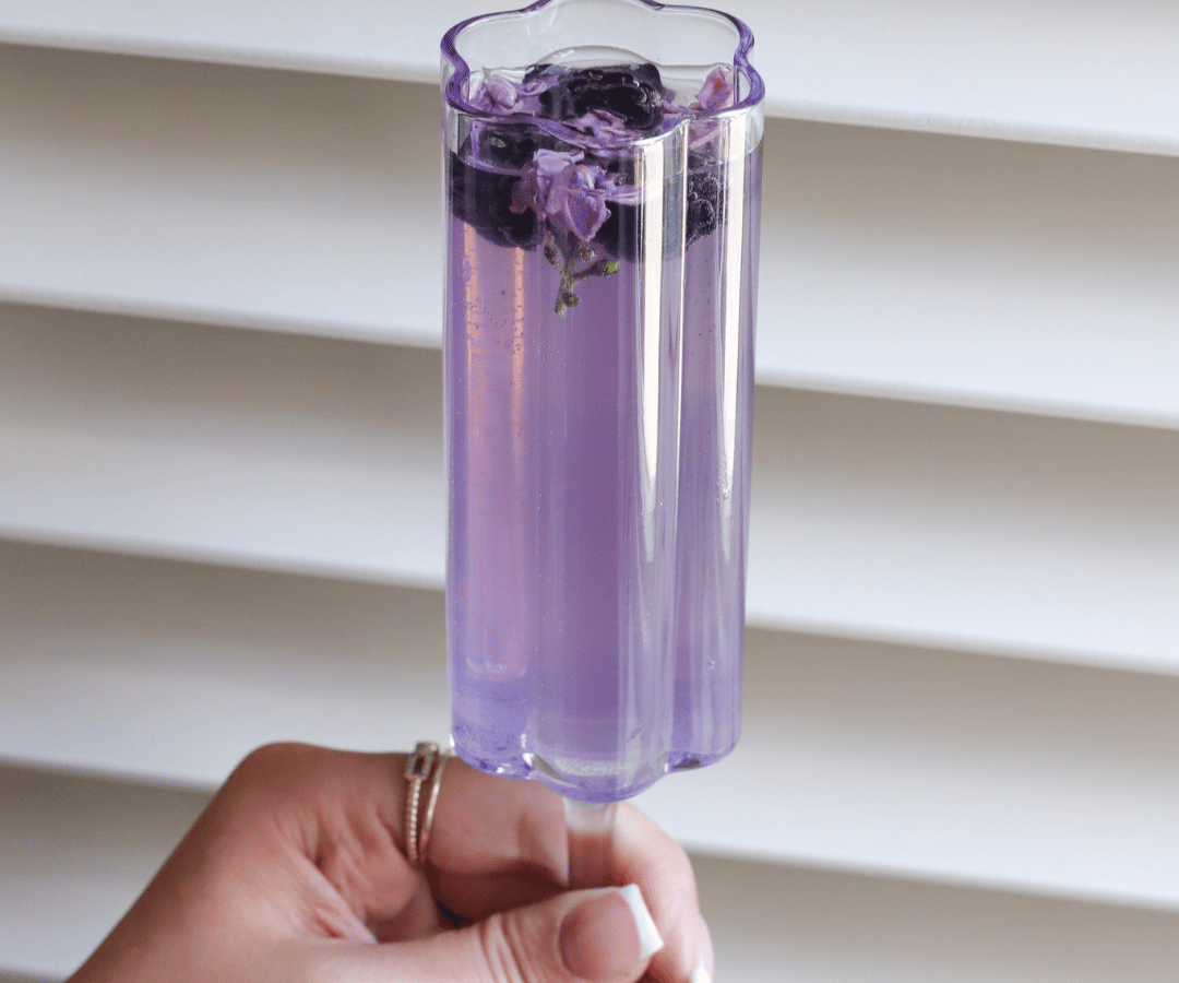 Verre à champagne fleur