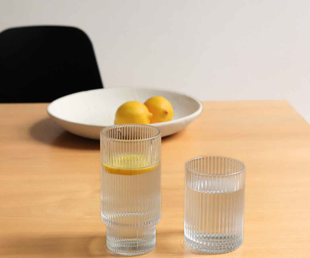 Verre Ripple clair