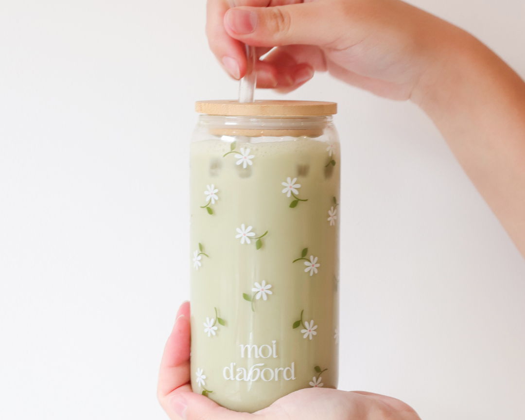 Tumbler en verre Marguerite