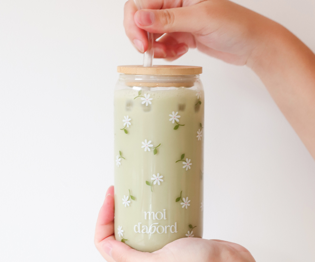 Tumbler en verre Marguerite