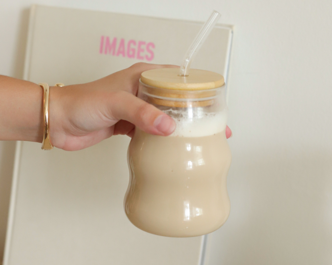 Tumbler en verre bubble