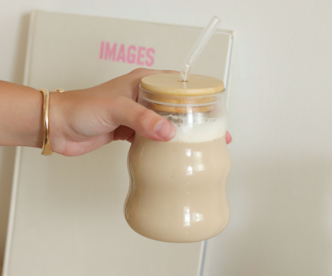 Tumbler en verre bubble