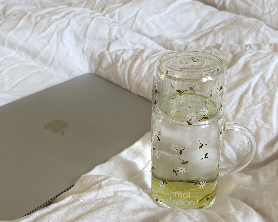 Carafe en verre Marguerite