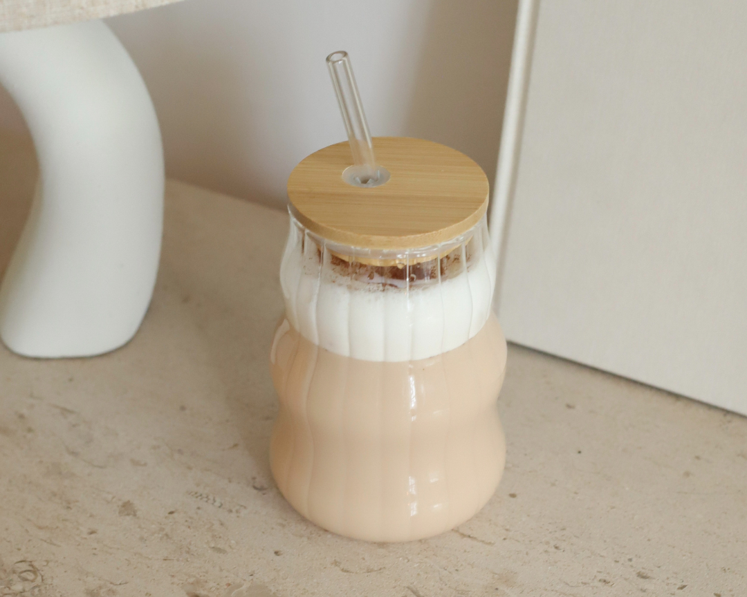 Tumbler en verre bubble