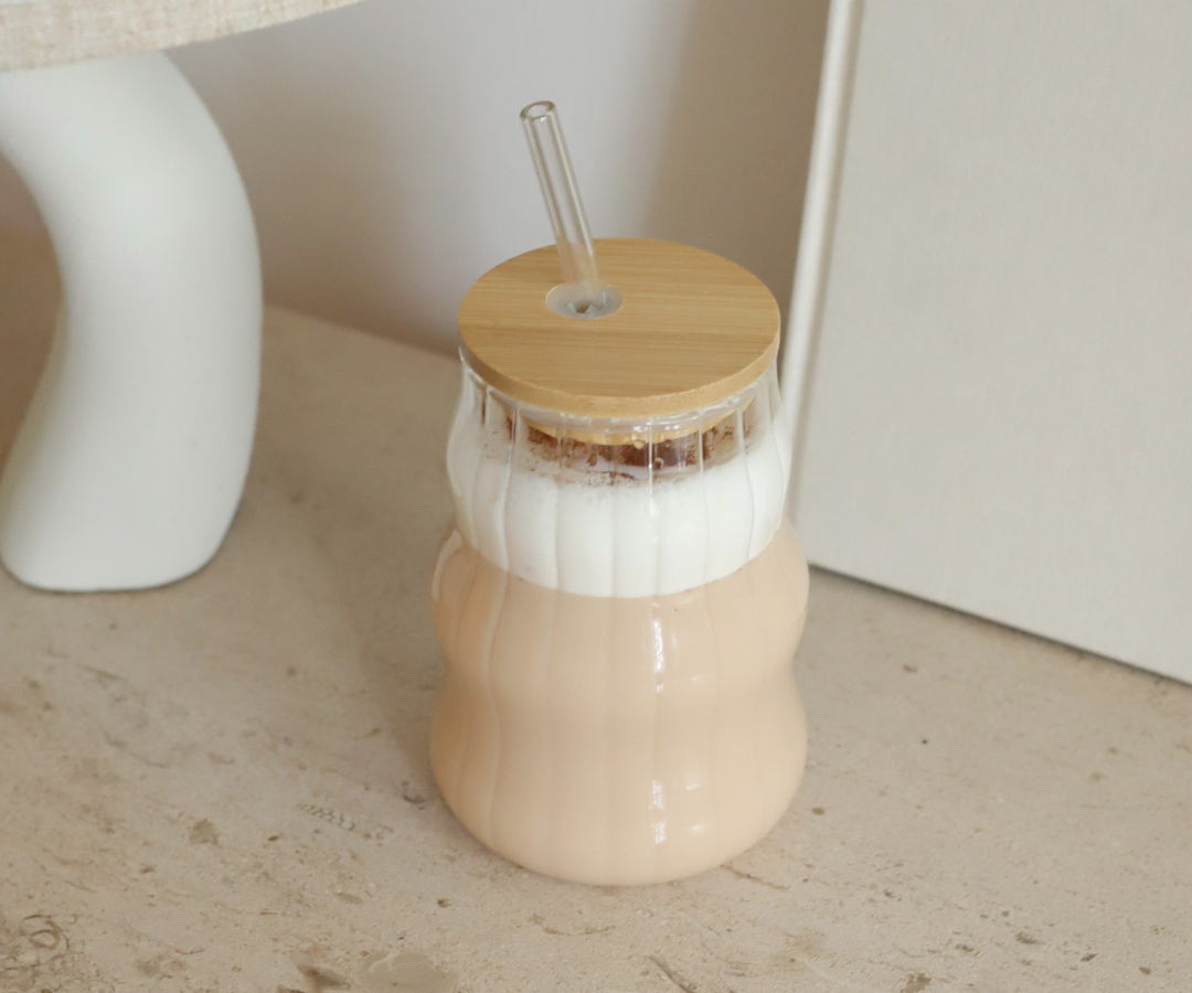 Tumbler en verre bubble