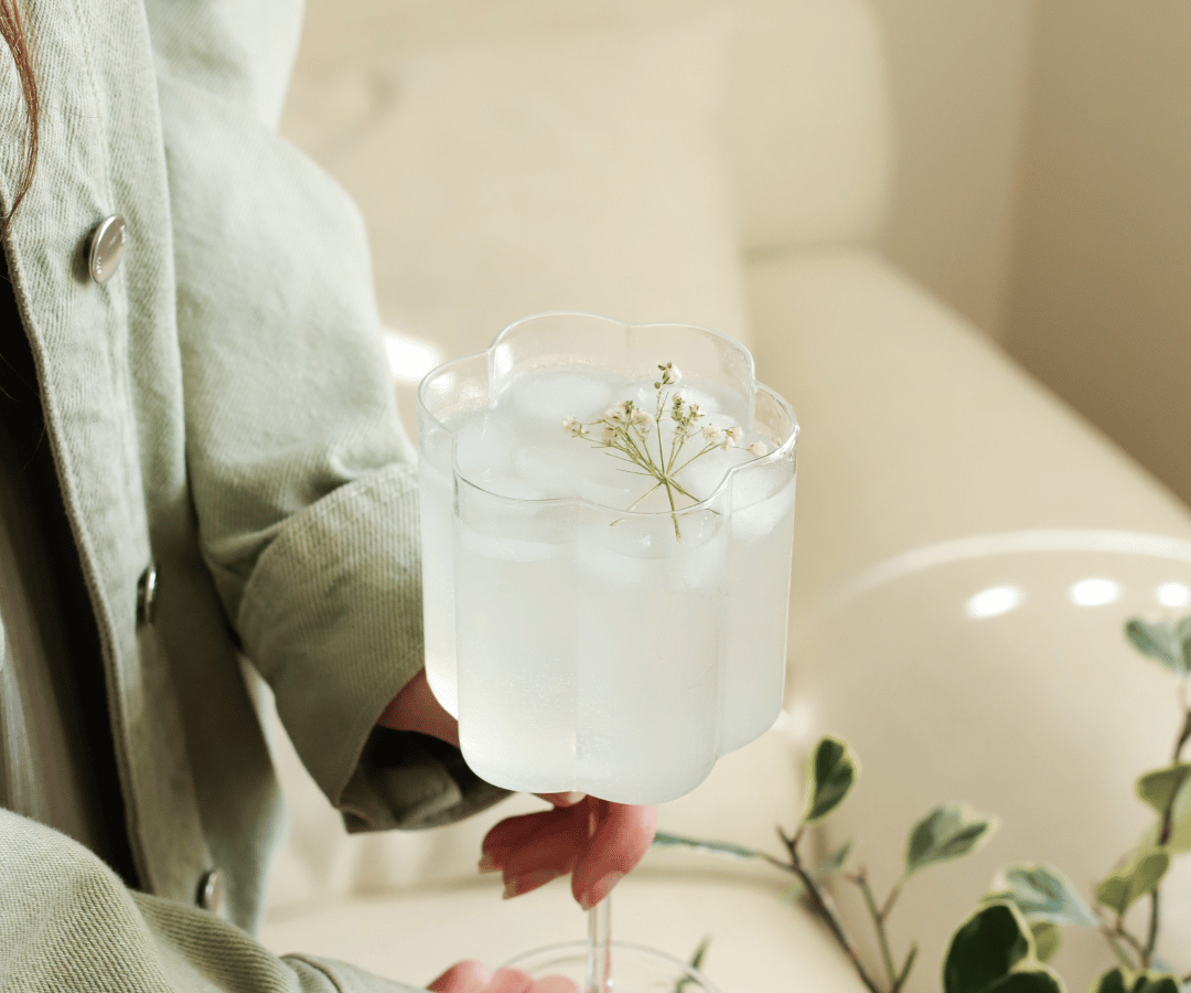 Verre à vin fleur
