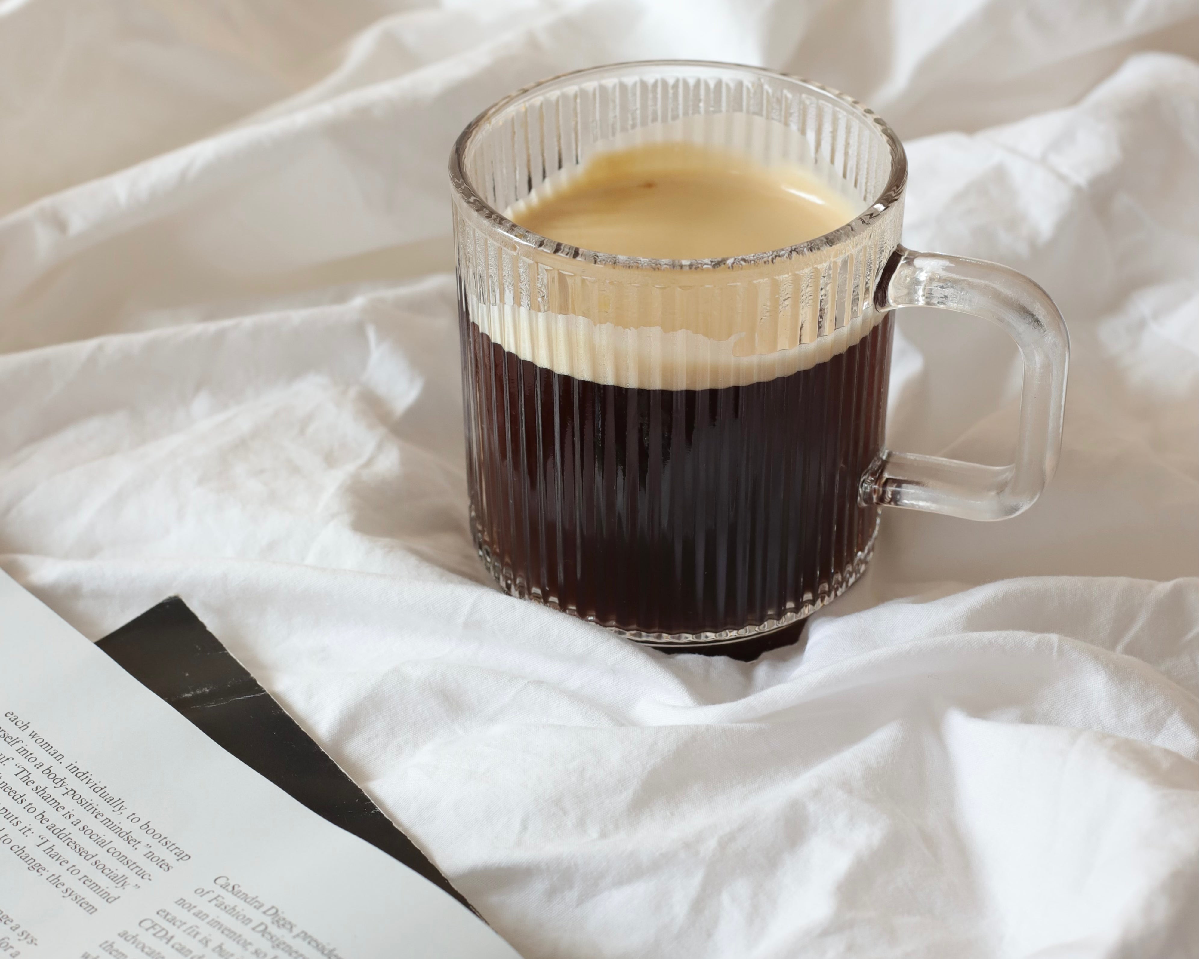 Tasse en verre Ripple
