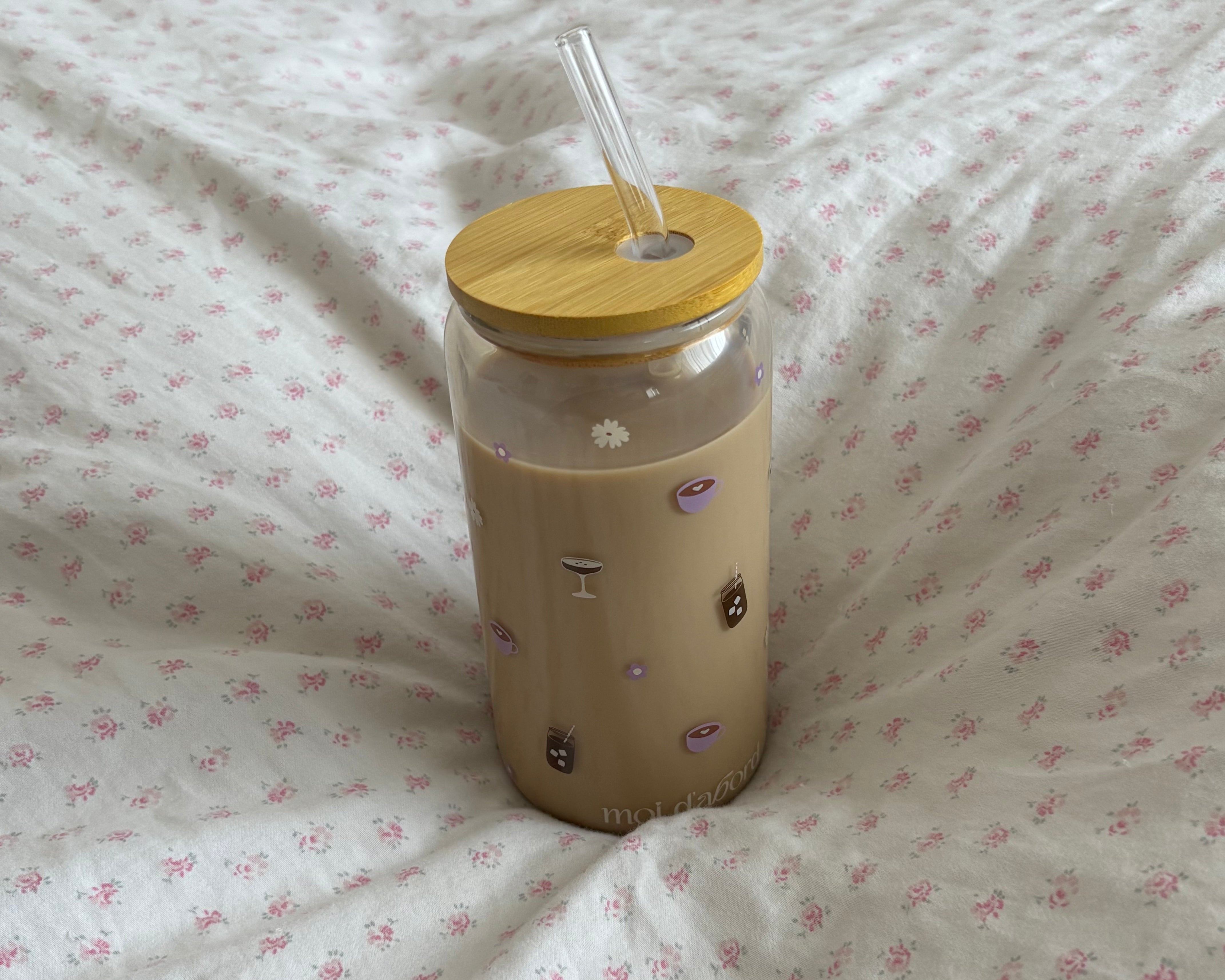 Tumbler en verre Moment café
