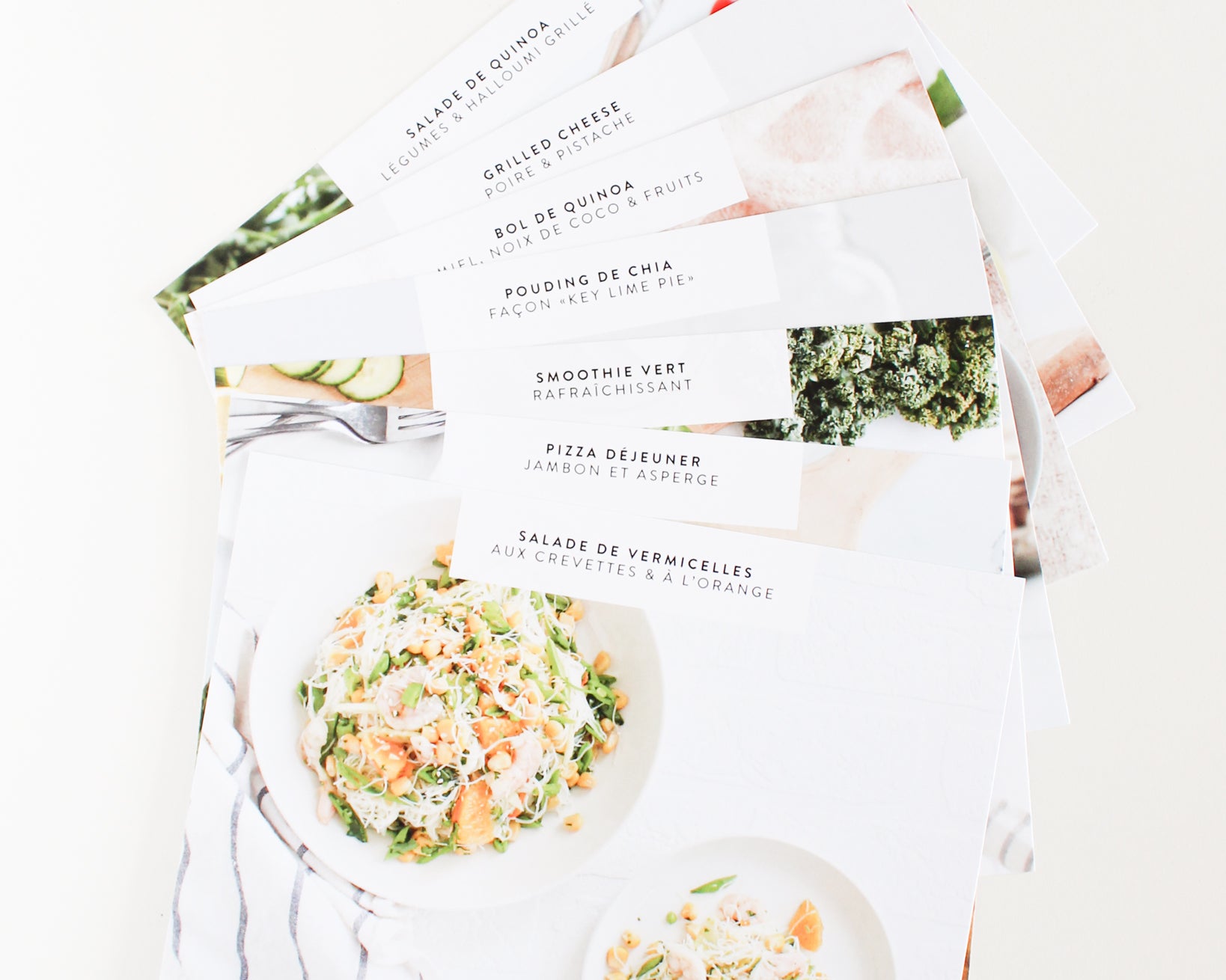 Recette sante nutritionniste salade vermicelles crevettes et orange