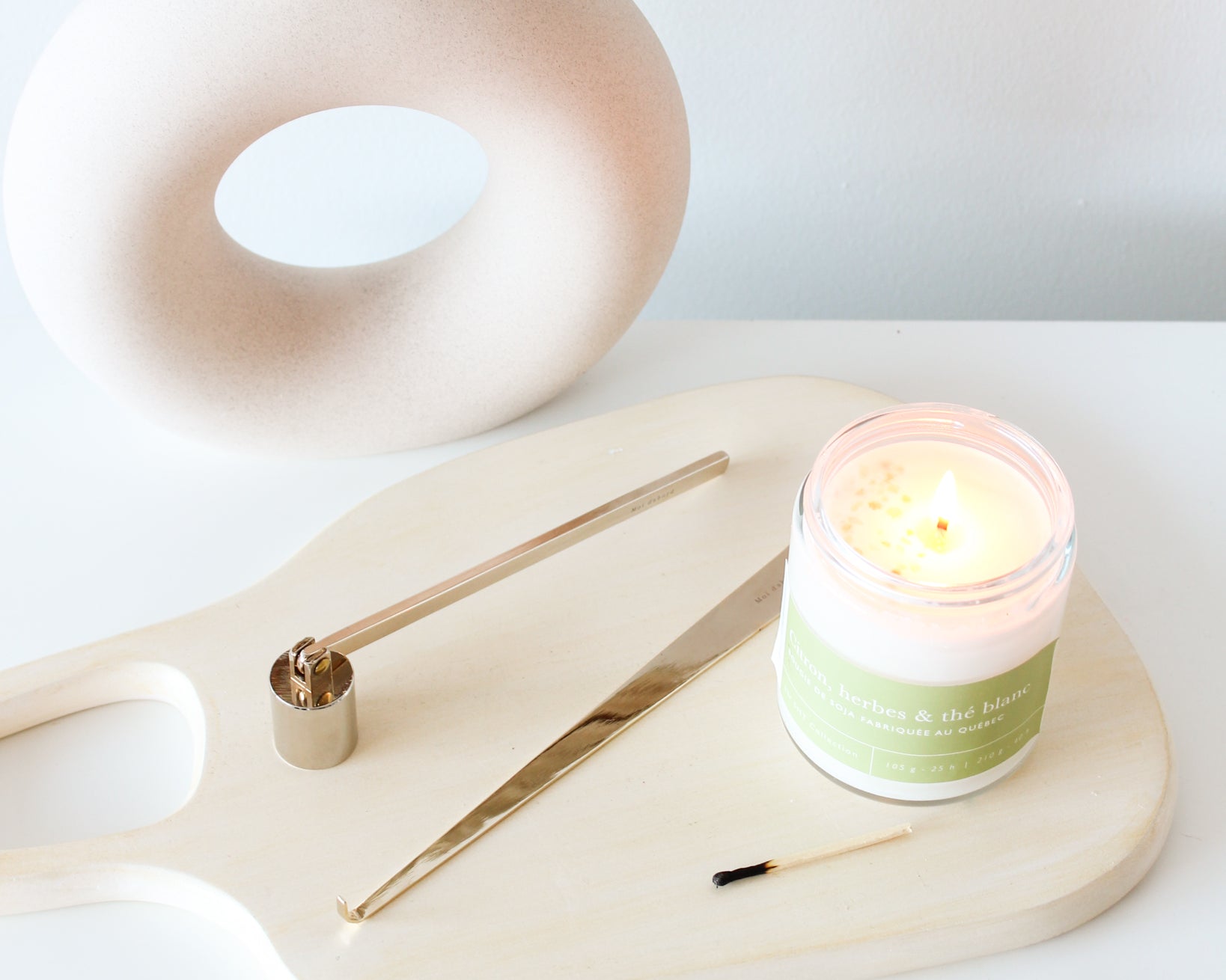 Ensemble d'accessoires pour bougies