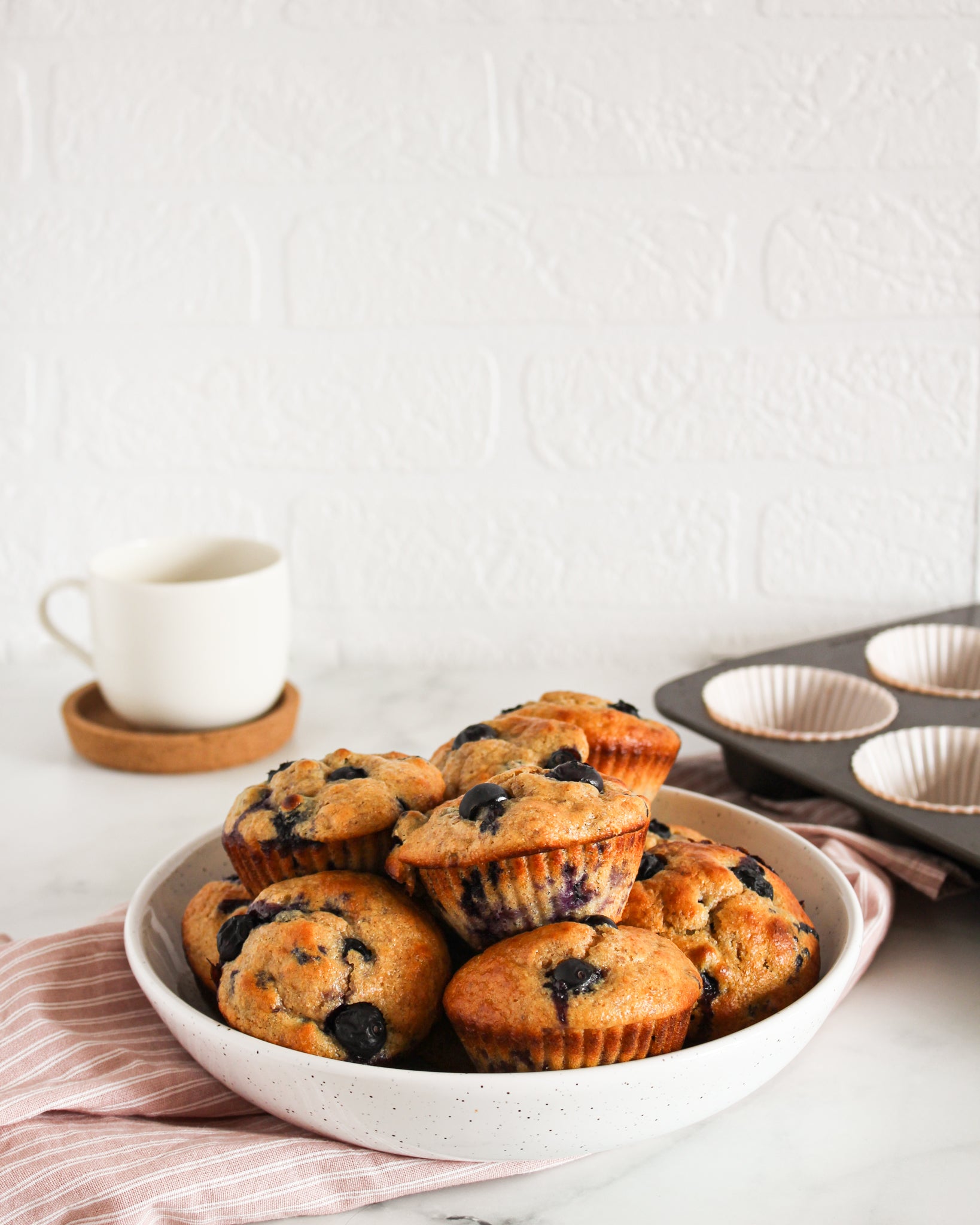 Muffin aux bleuets protéinés
