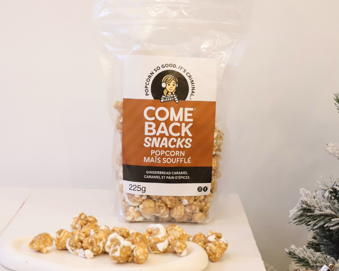 Popcorn Caramel et pain d’épices - Come Back Snacks