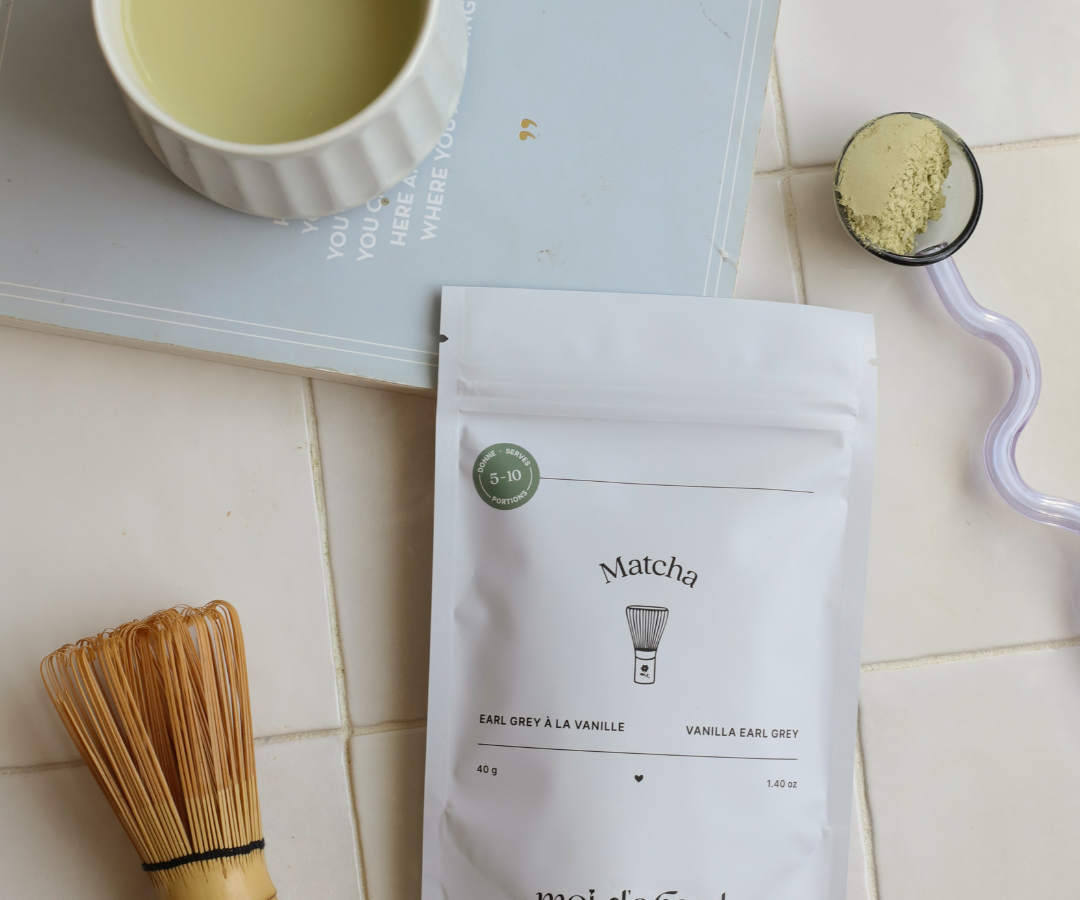 Thé matcha - Earl grey à la vanille