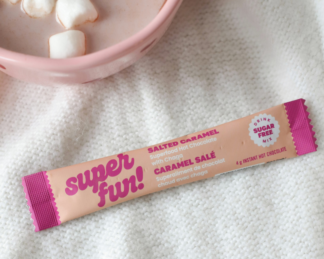 Chocolat chaud au caramel salé - Superfun!