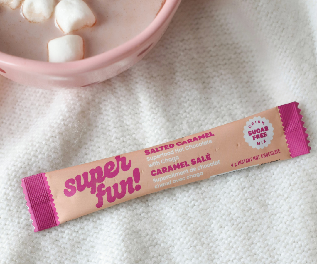 Chocolat chaud au caramel salé - Superfun!