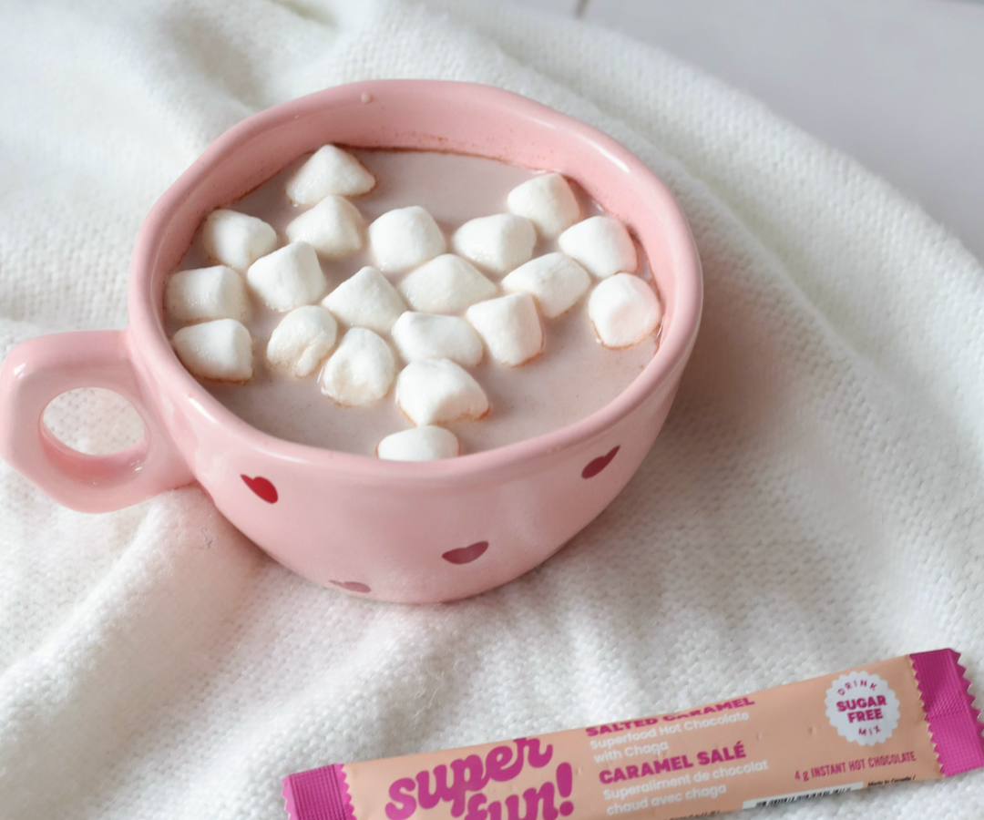 Chocolat chaud au caramel salé - Superfun!