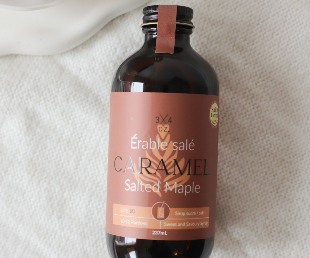 Caramel salé à l'érable - 34oz
