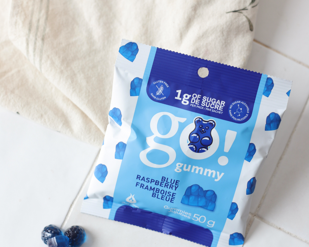 Jujubes framboise bleue - Go Gummy
