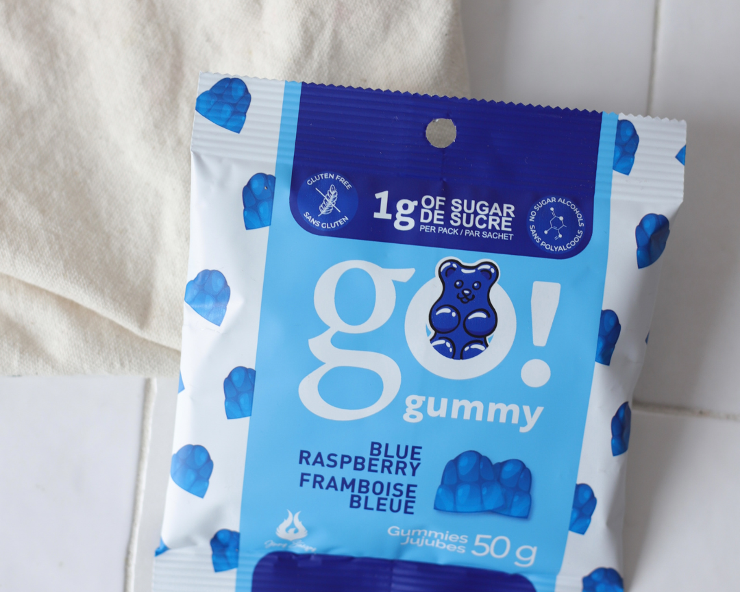 Jujubes framboise bleue - Go Gummy