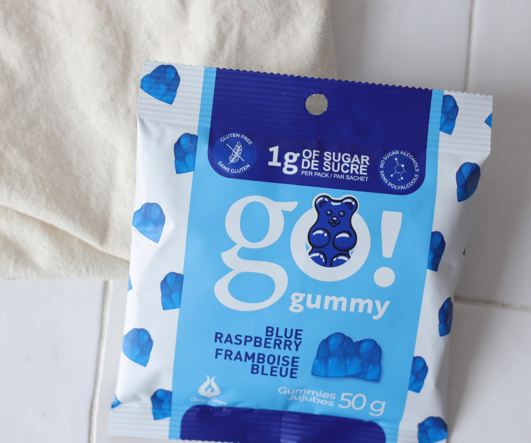 Jujubes framboise bleue - Go Gummy