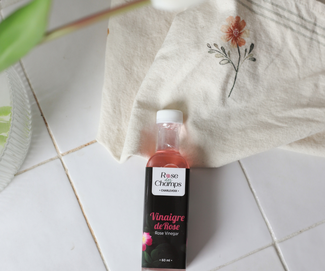 Vinaigre de rose 60mL - Rose des champs