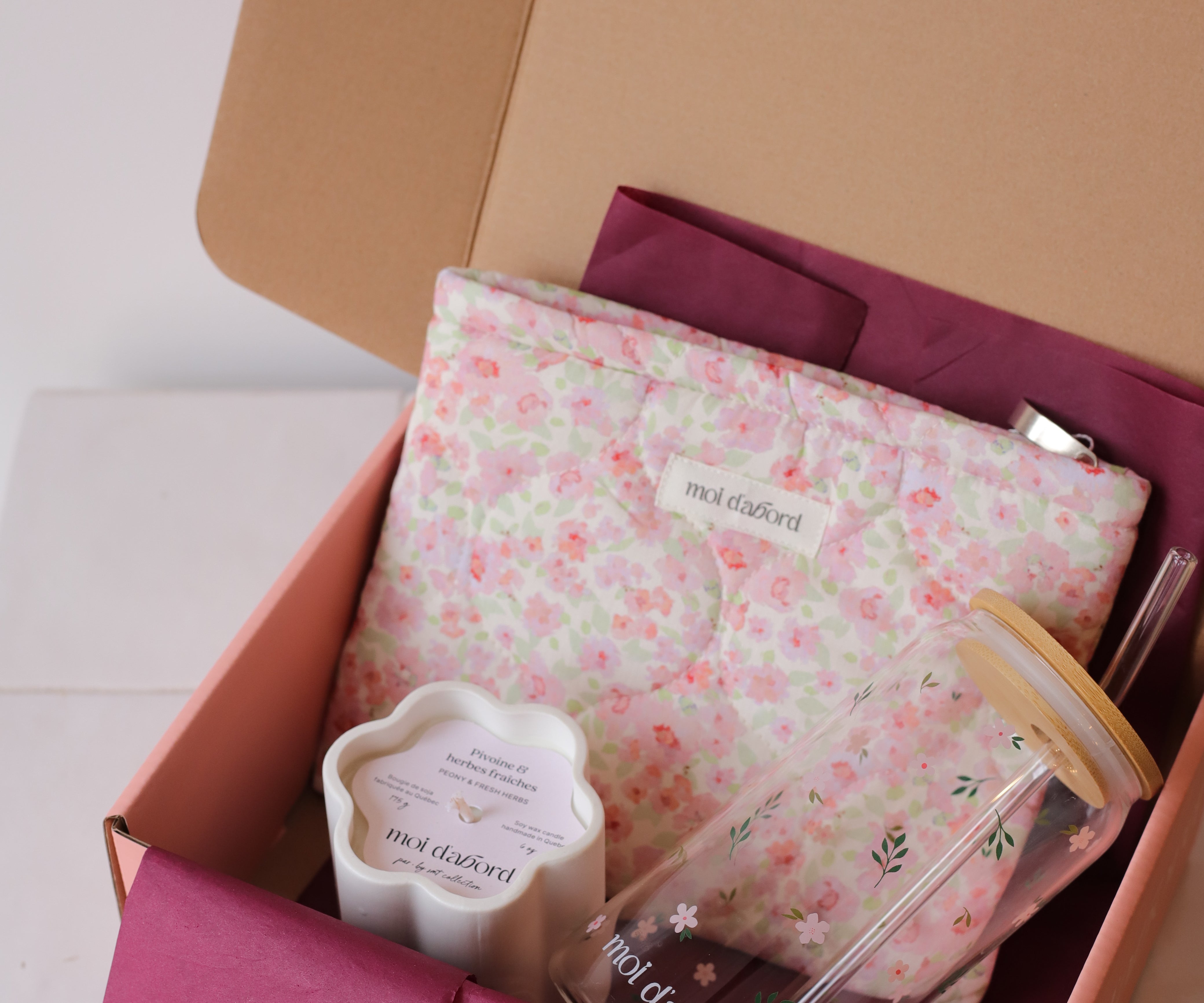 Boîte cadeau - Fleurs sauvages