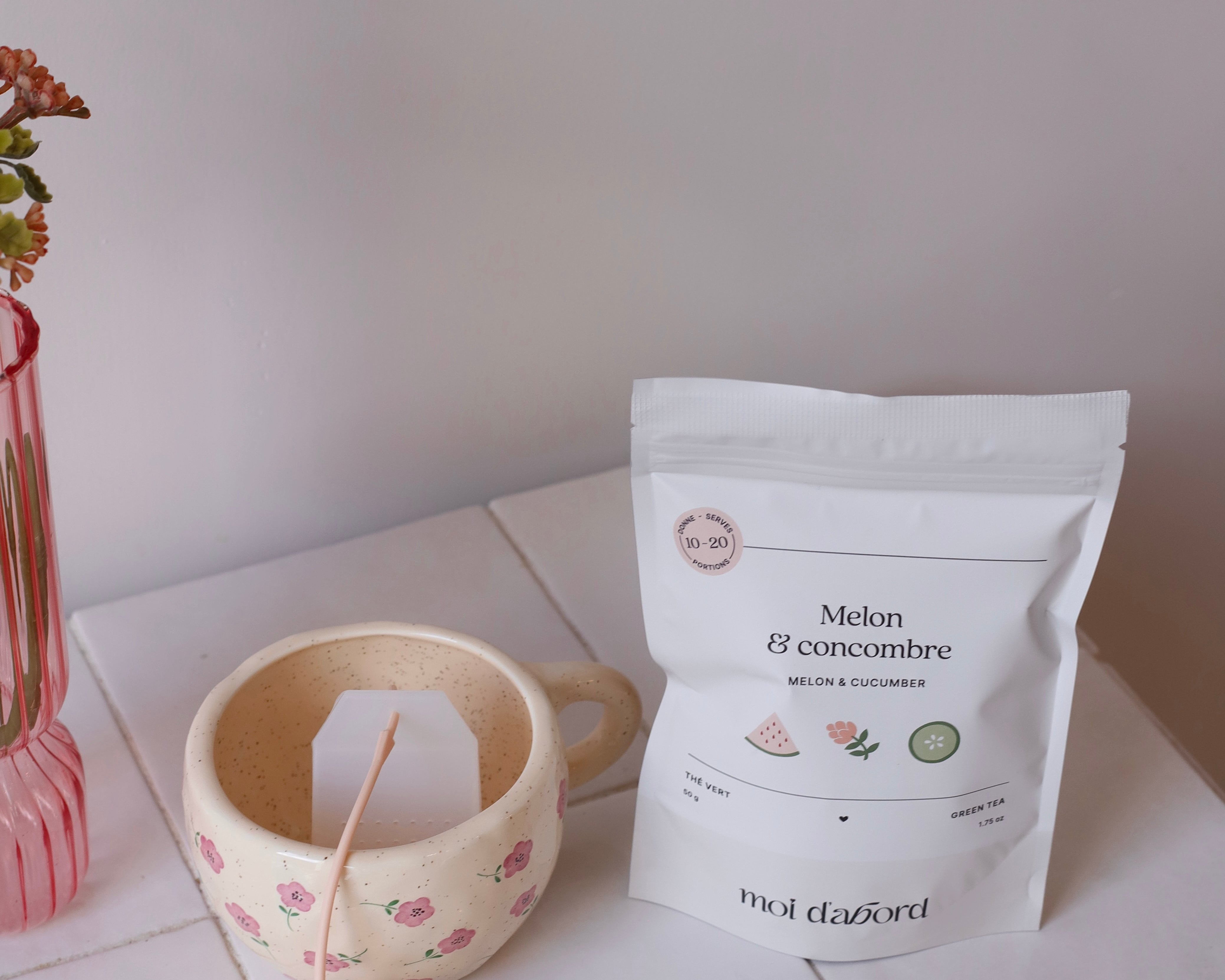 Boîte cadeau - Hôtesse cozy rose 