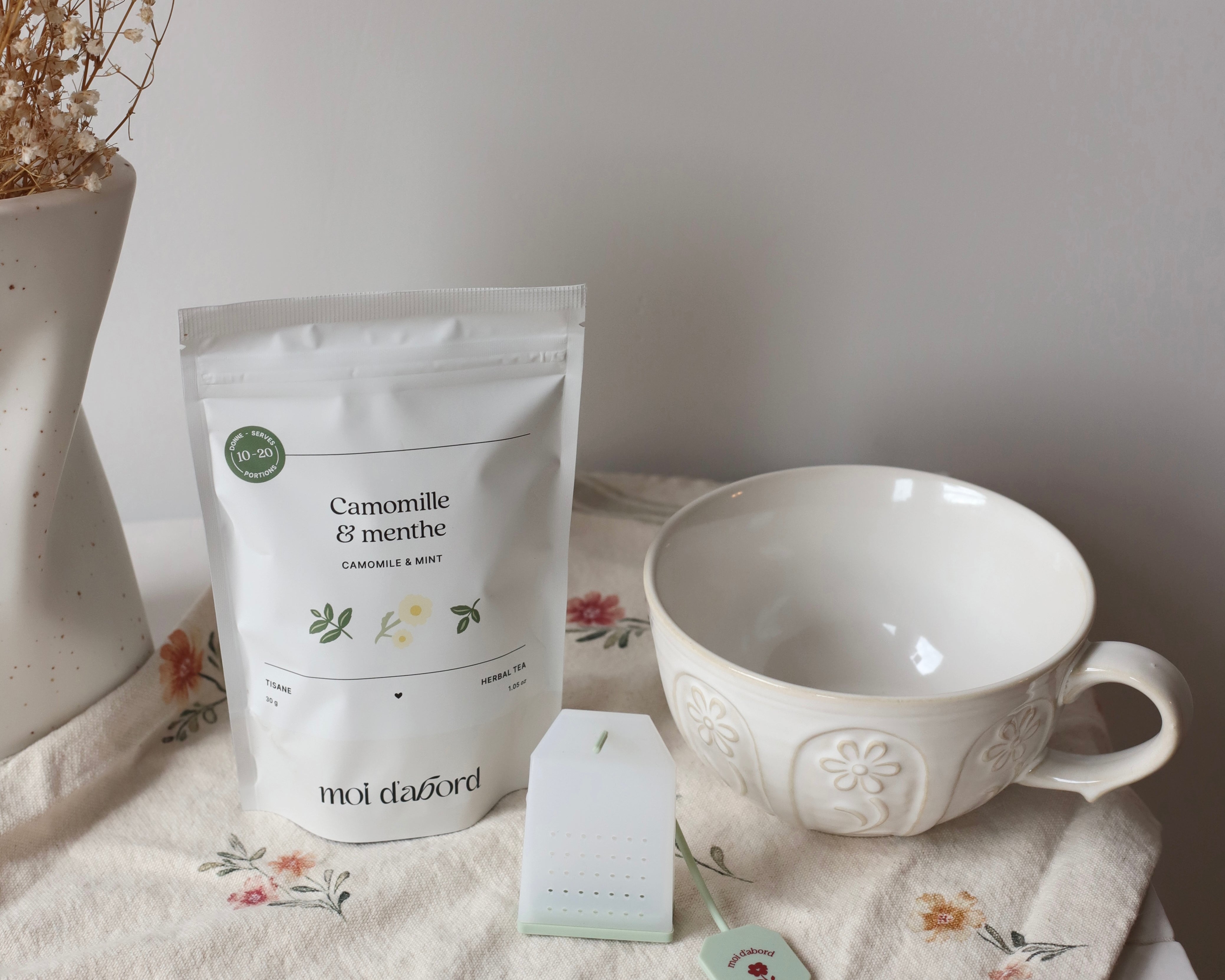 Boîte cadeau - Hôtesse cozy vert