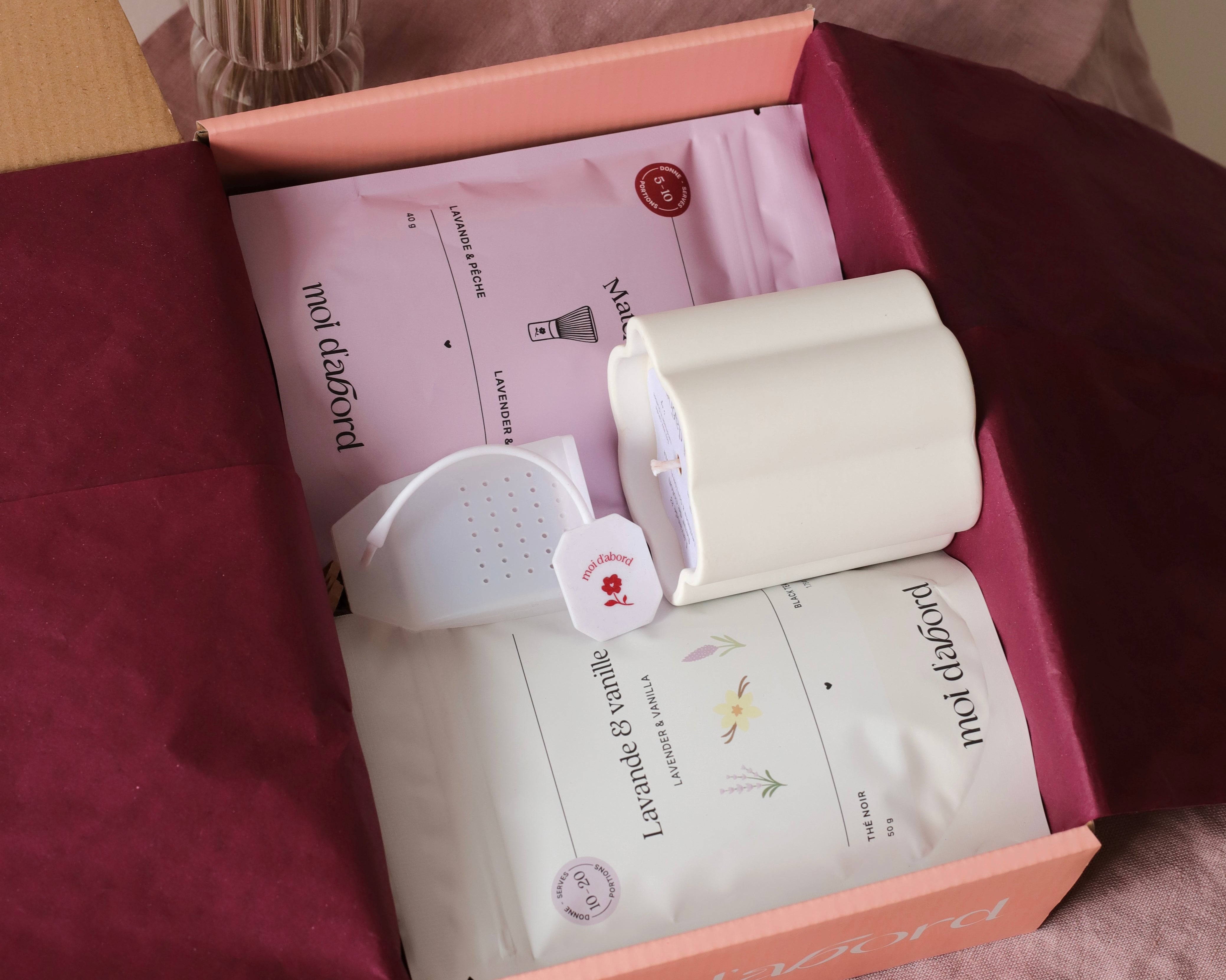 Boîte cadeau - Lavande