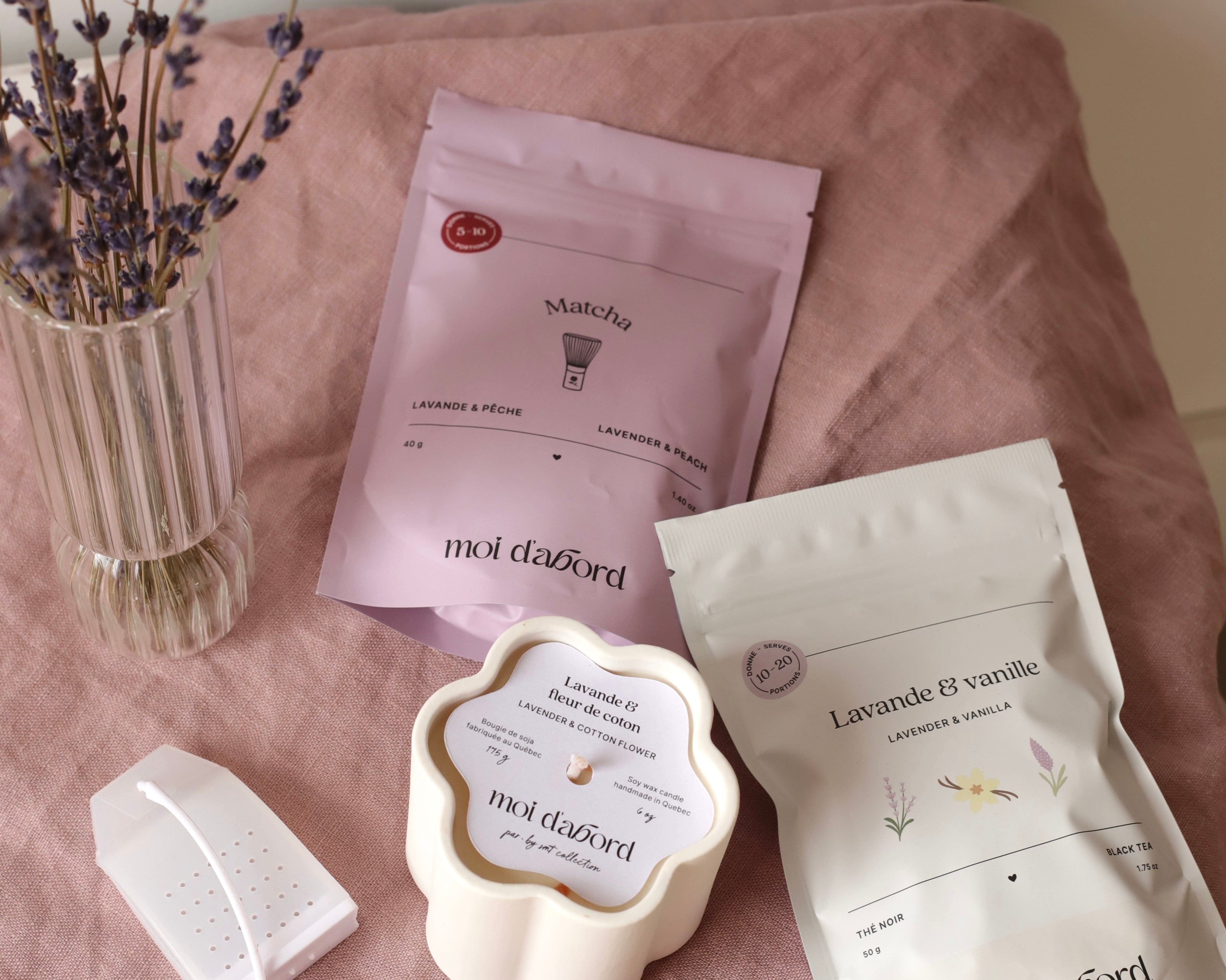 Boîte cadeau - Lavande