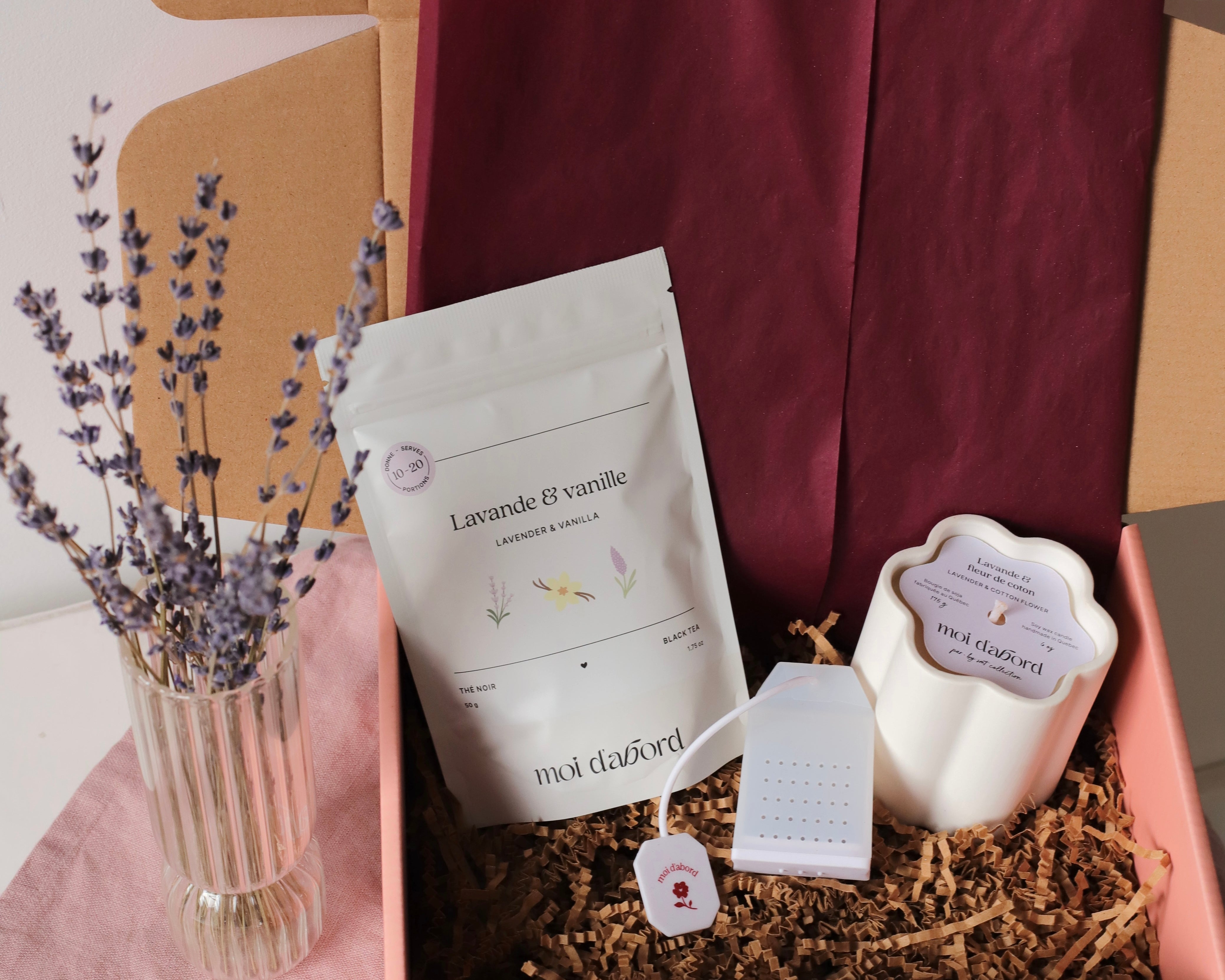 Boîte cadeau - Lavande sans matcha