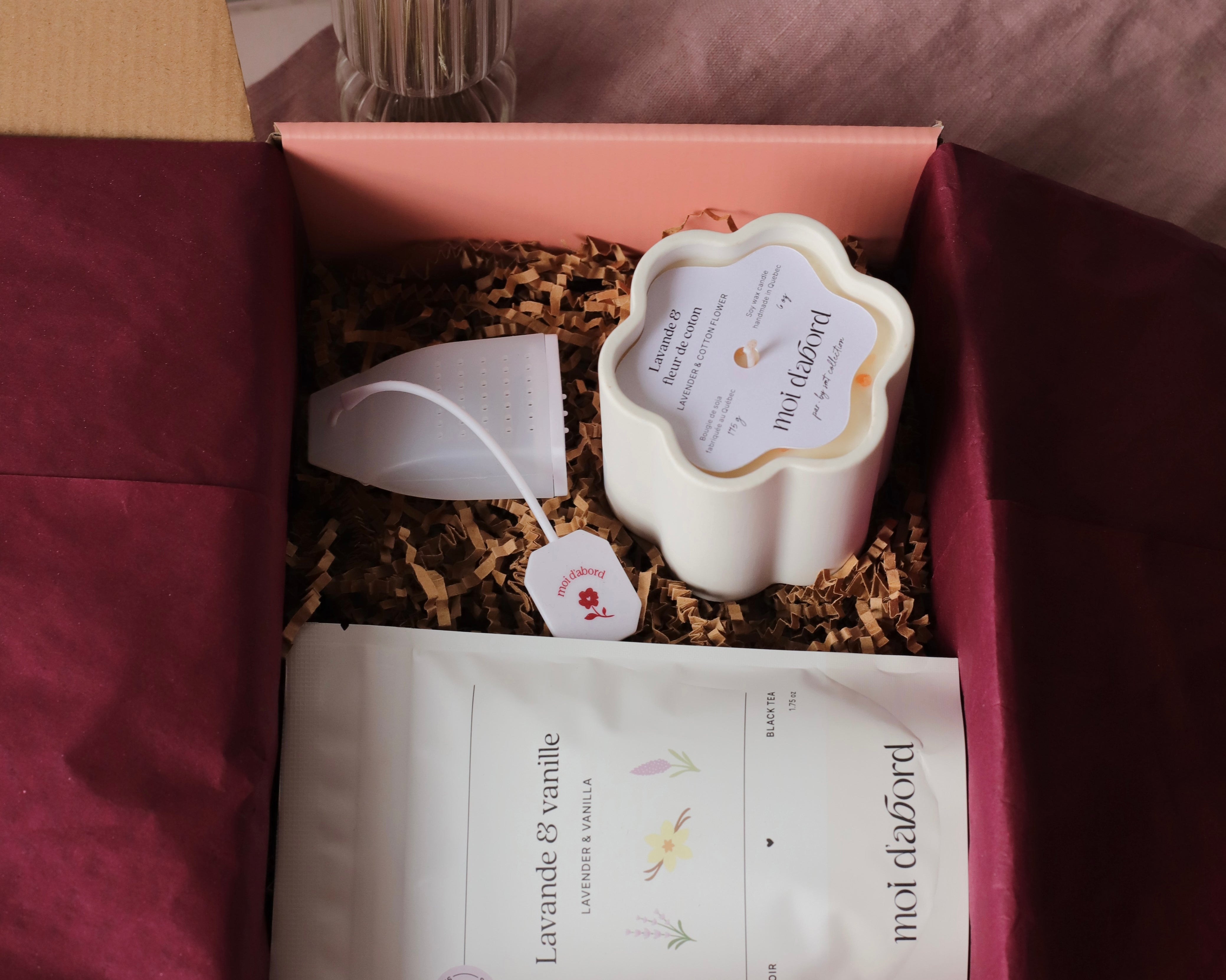 Boîte cadeau - Lavande