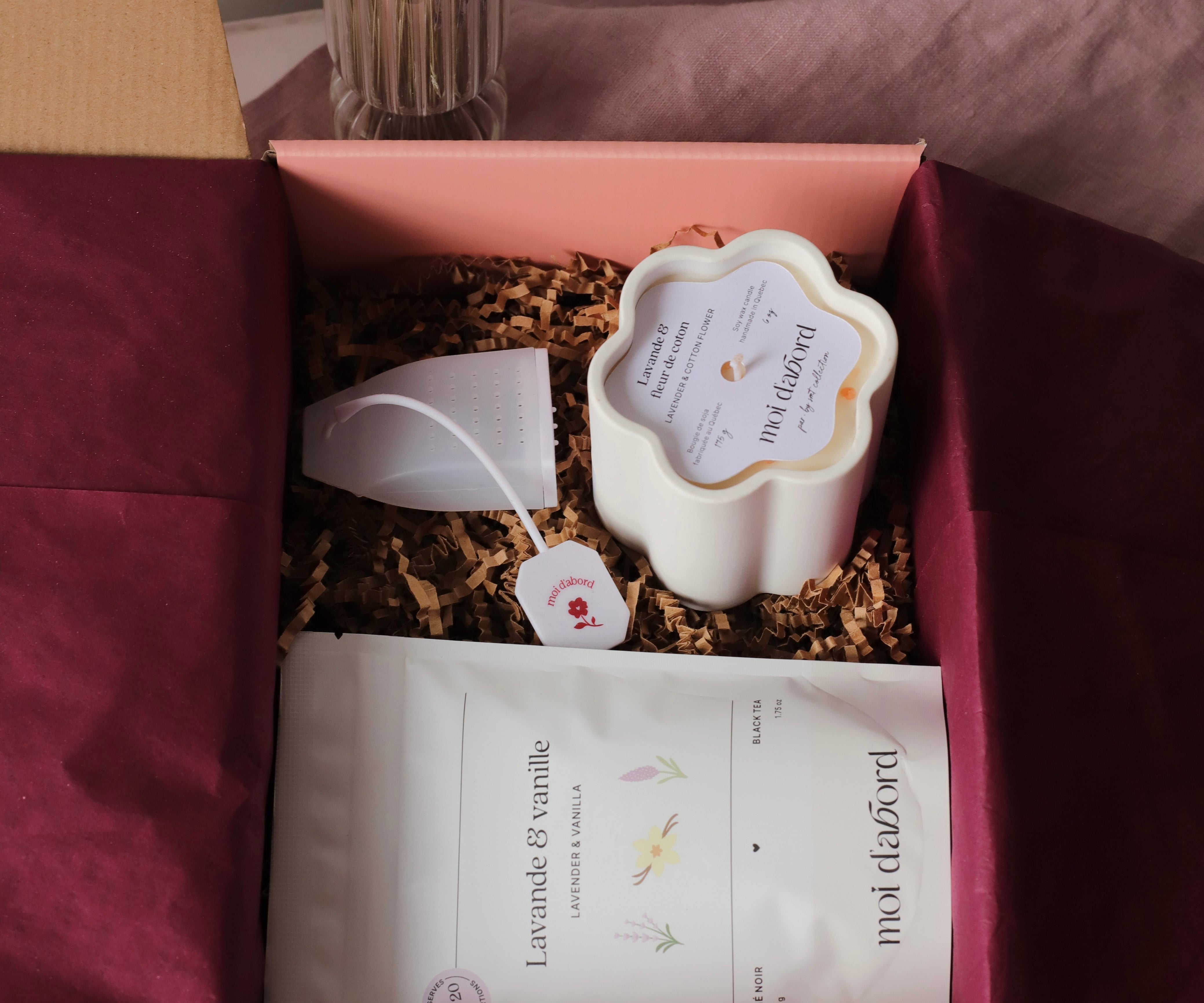 Boîte cadeau - Lavande