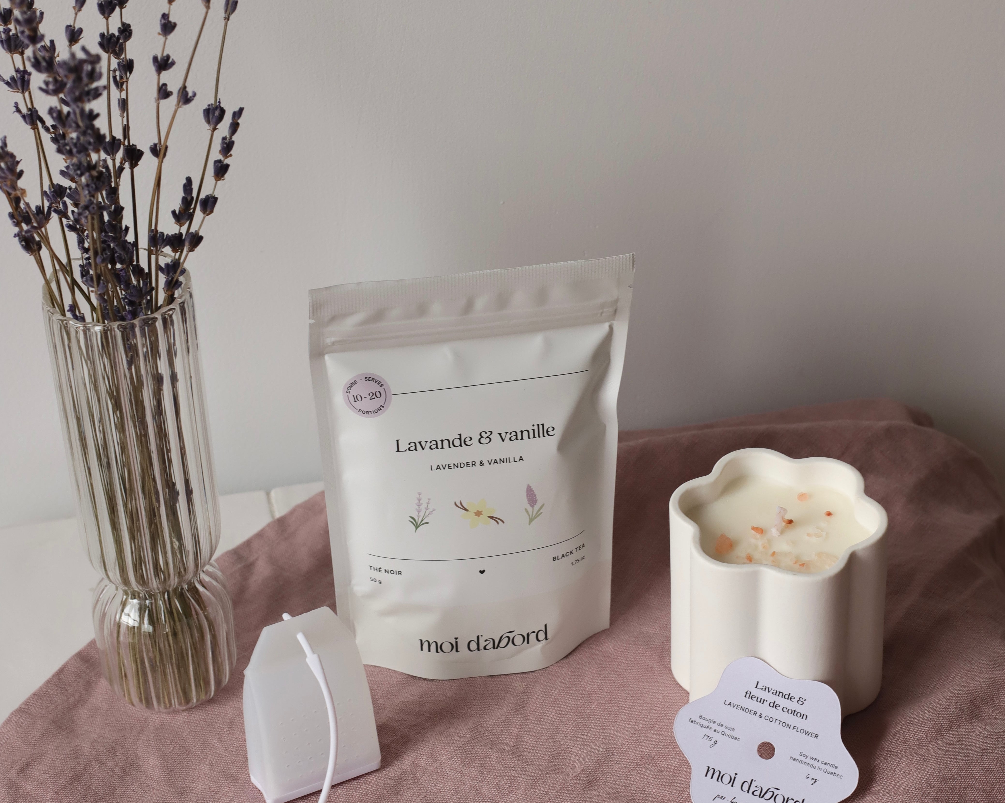 Boîte cadeau - Lavande