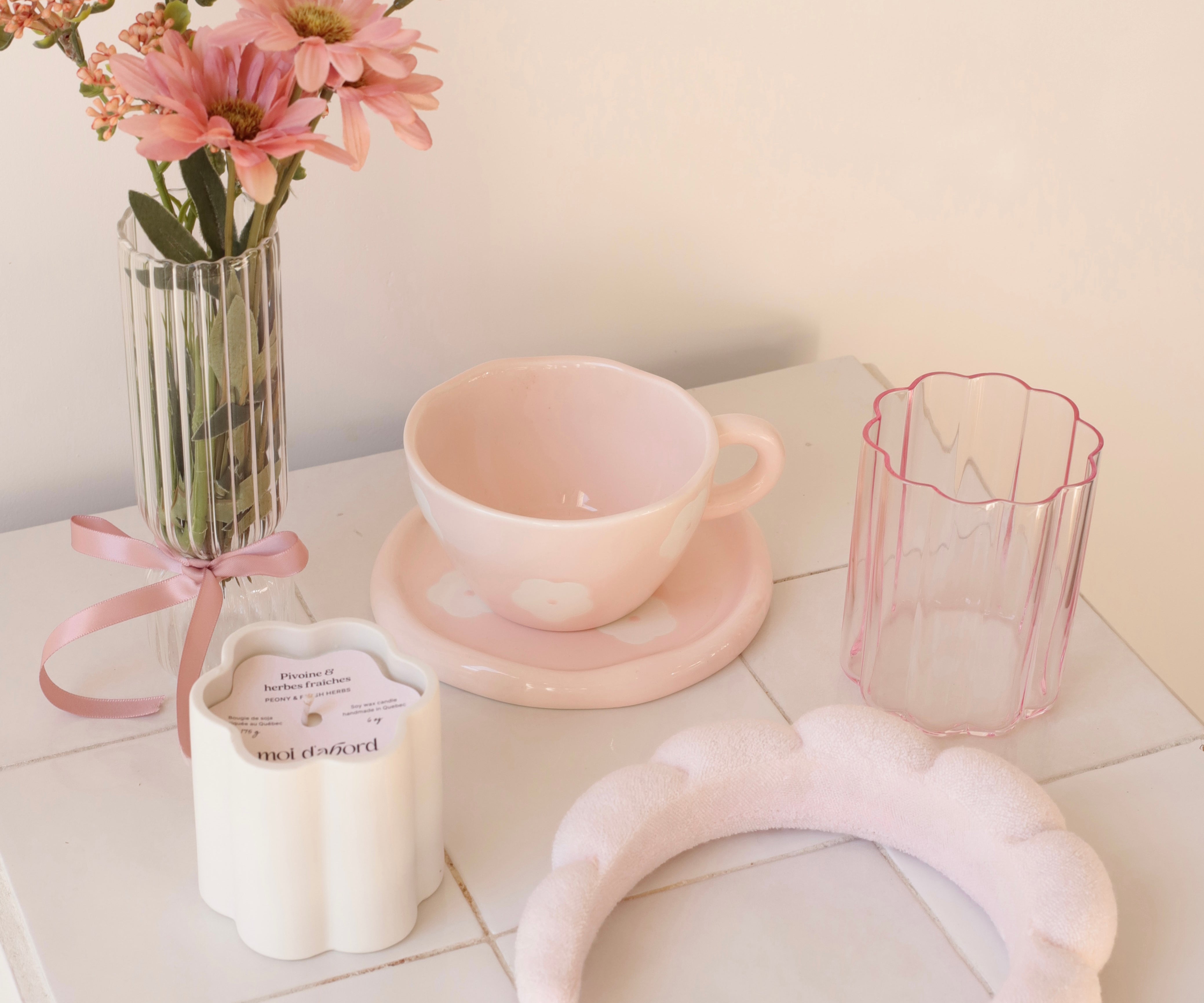 Boîte lily rose