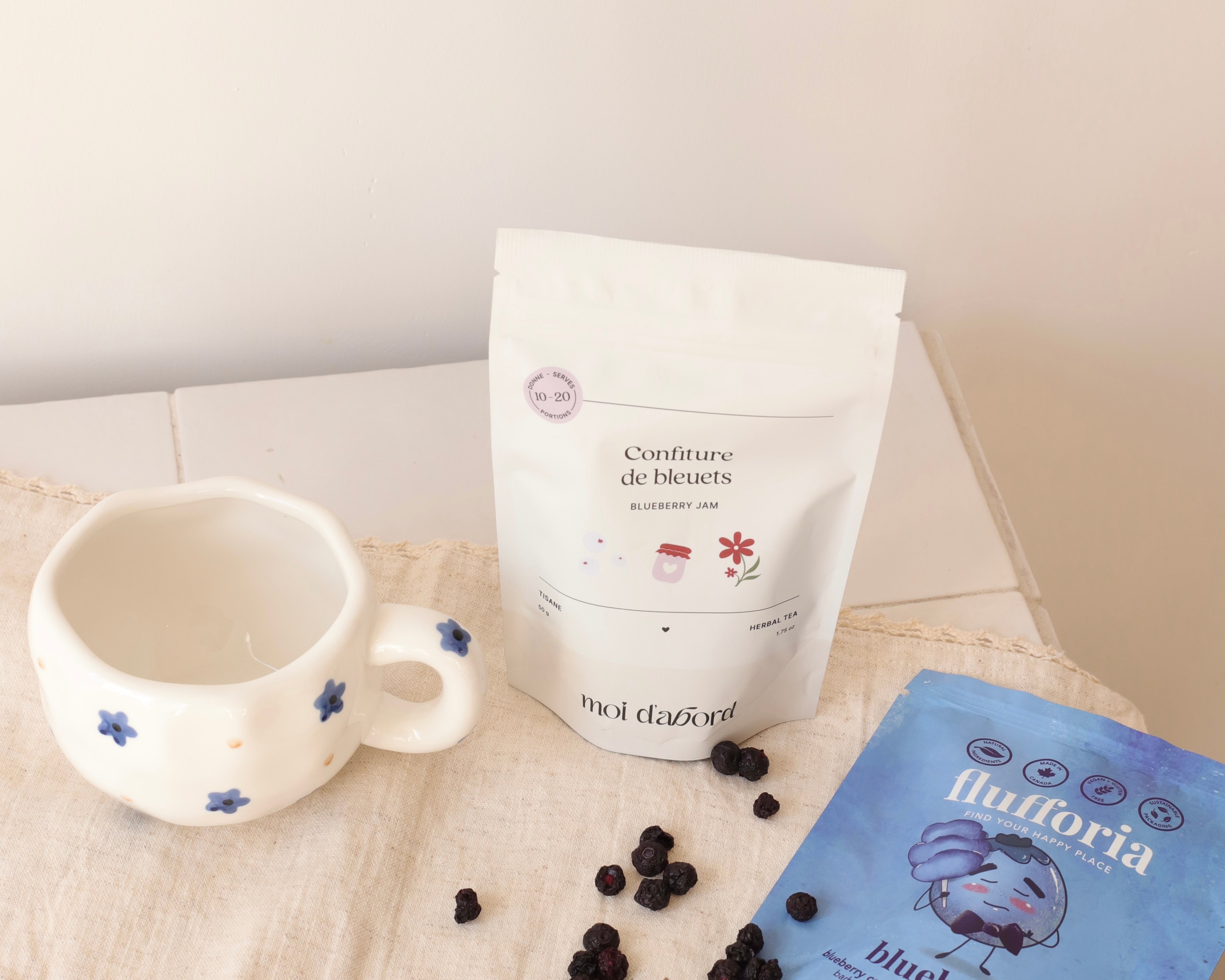 Boîte bleuets