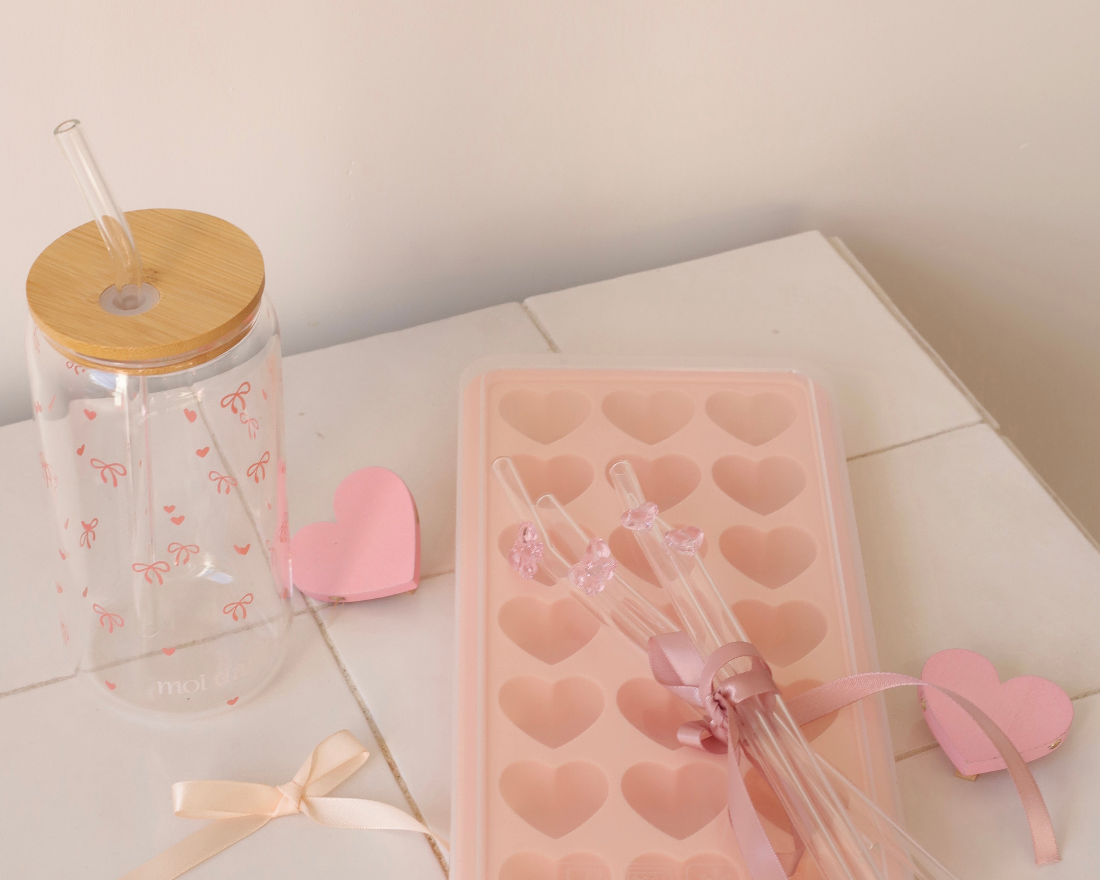 Boîte coeurs et boucles