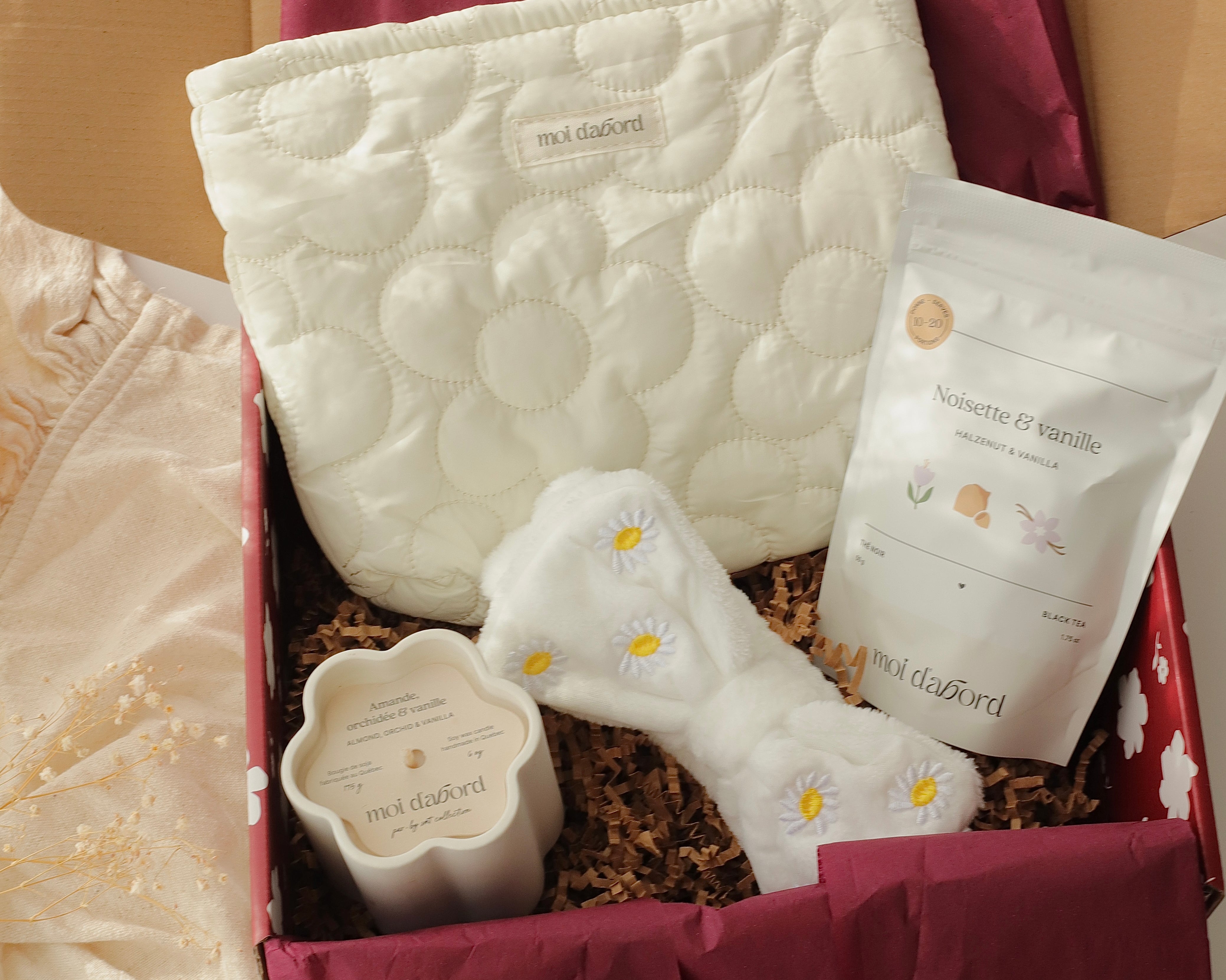 Boîte douce vanille