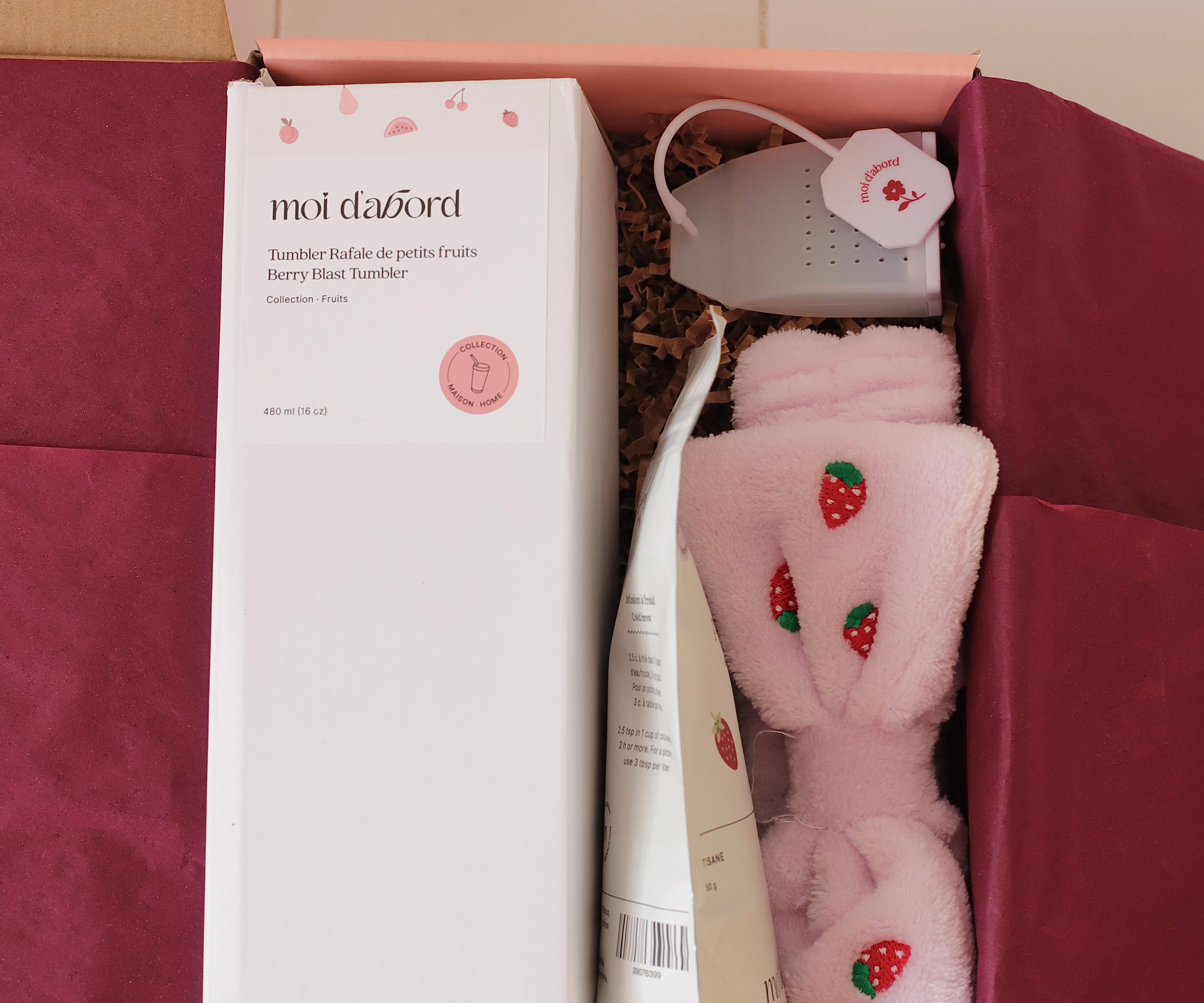 Boîte cadeau - Rafale de petits fruits