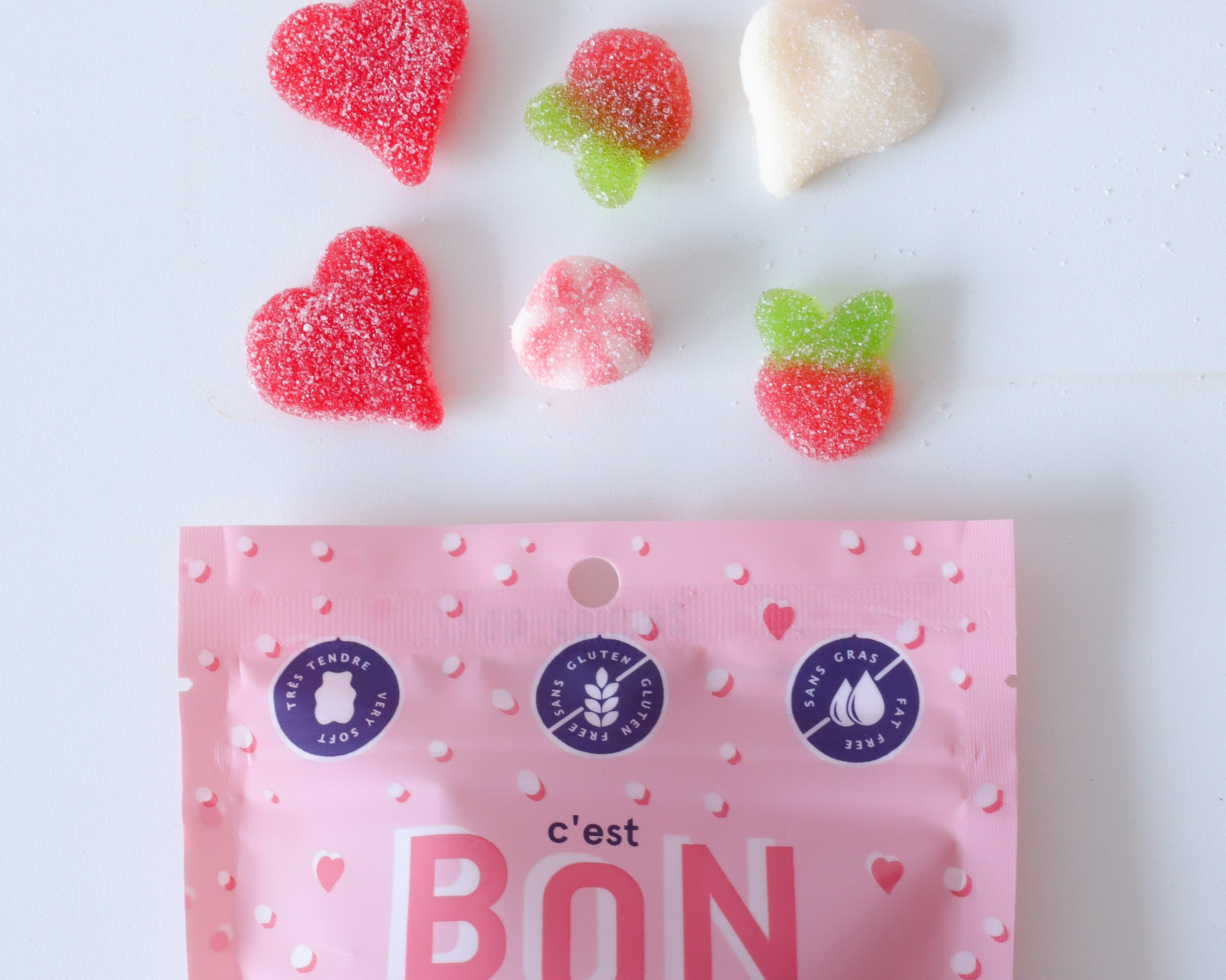 Jujubes St-Valentin - La boîte à bonbons