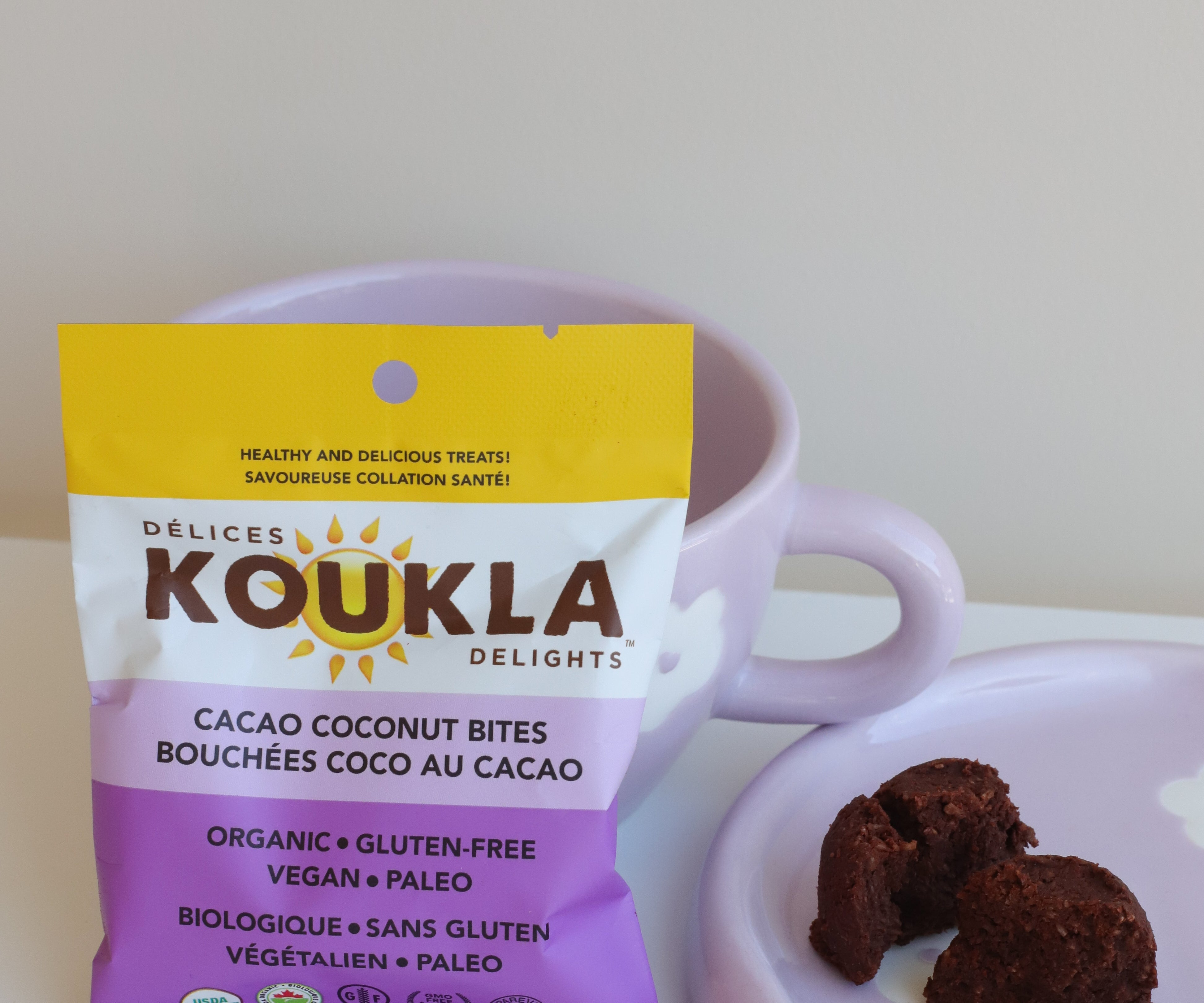 Bouchées coco au cacao - Délices Koukla