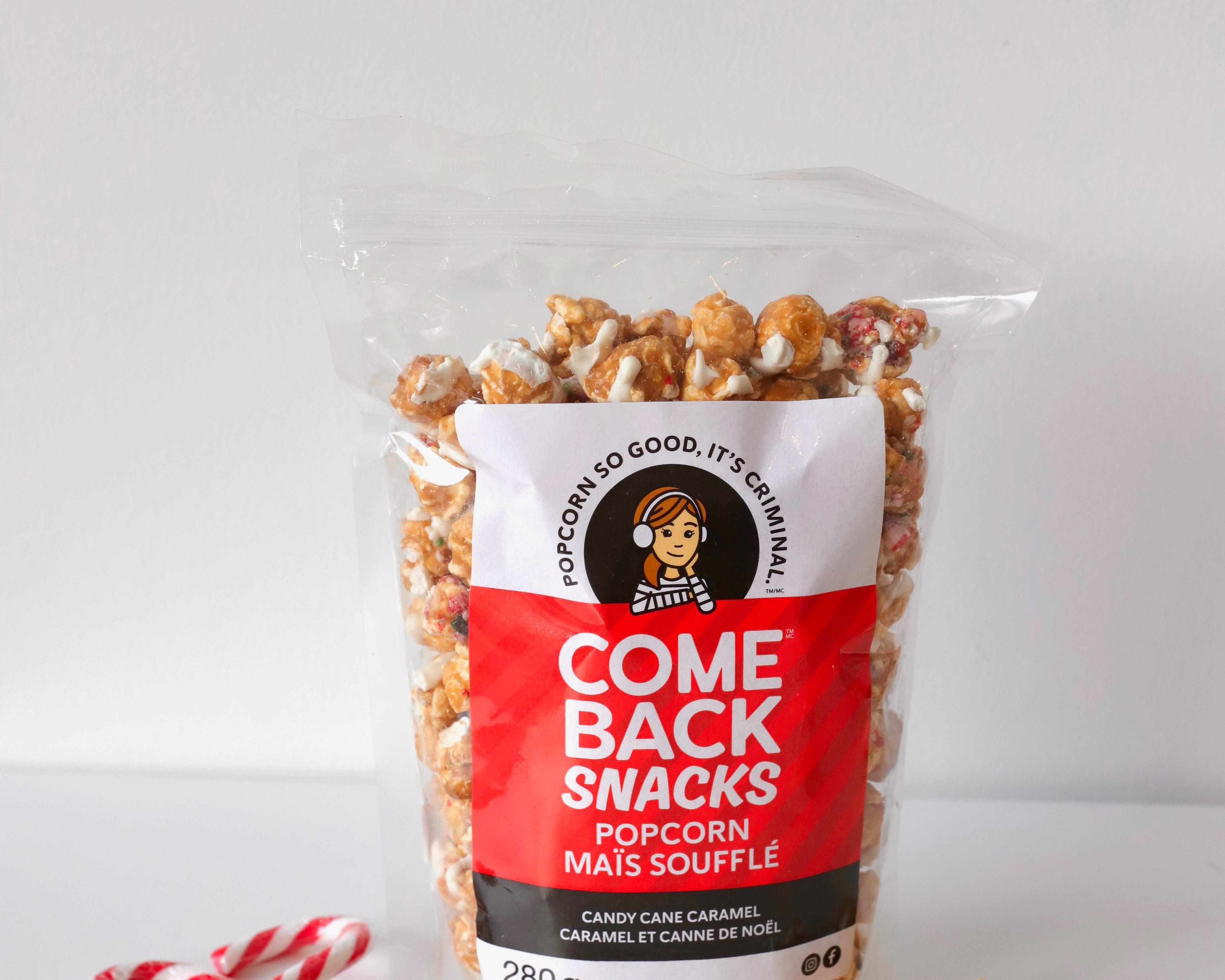 Caramel et canne de Noël - Come Back Snacks