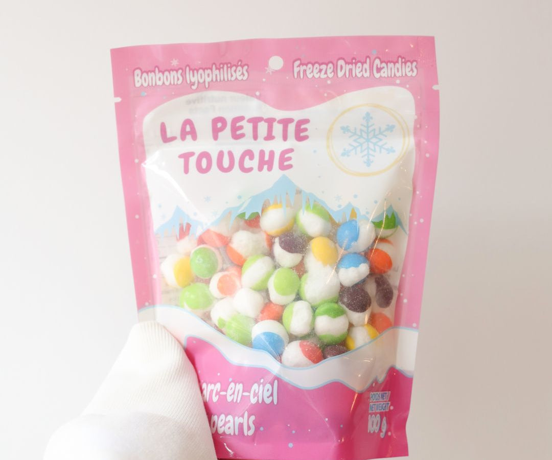 Perles arc-en-ciel - La petite touche