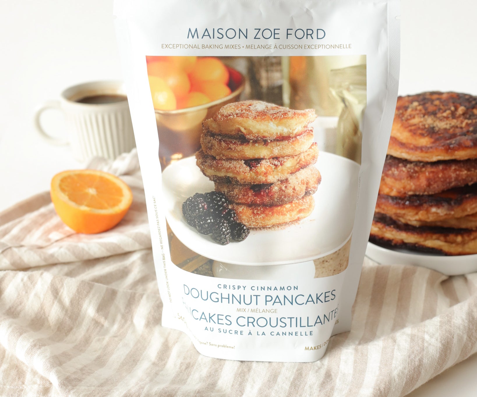 Pancakes Croustillantes sucre et canelle - Maison Zoe Ford