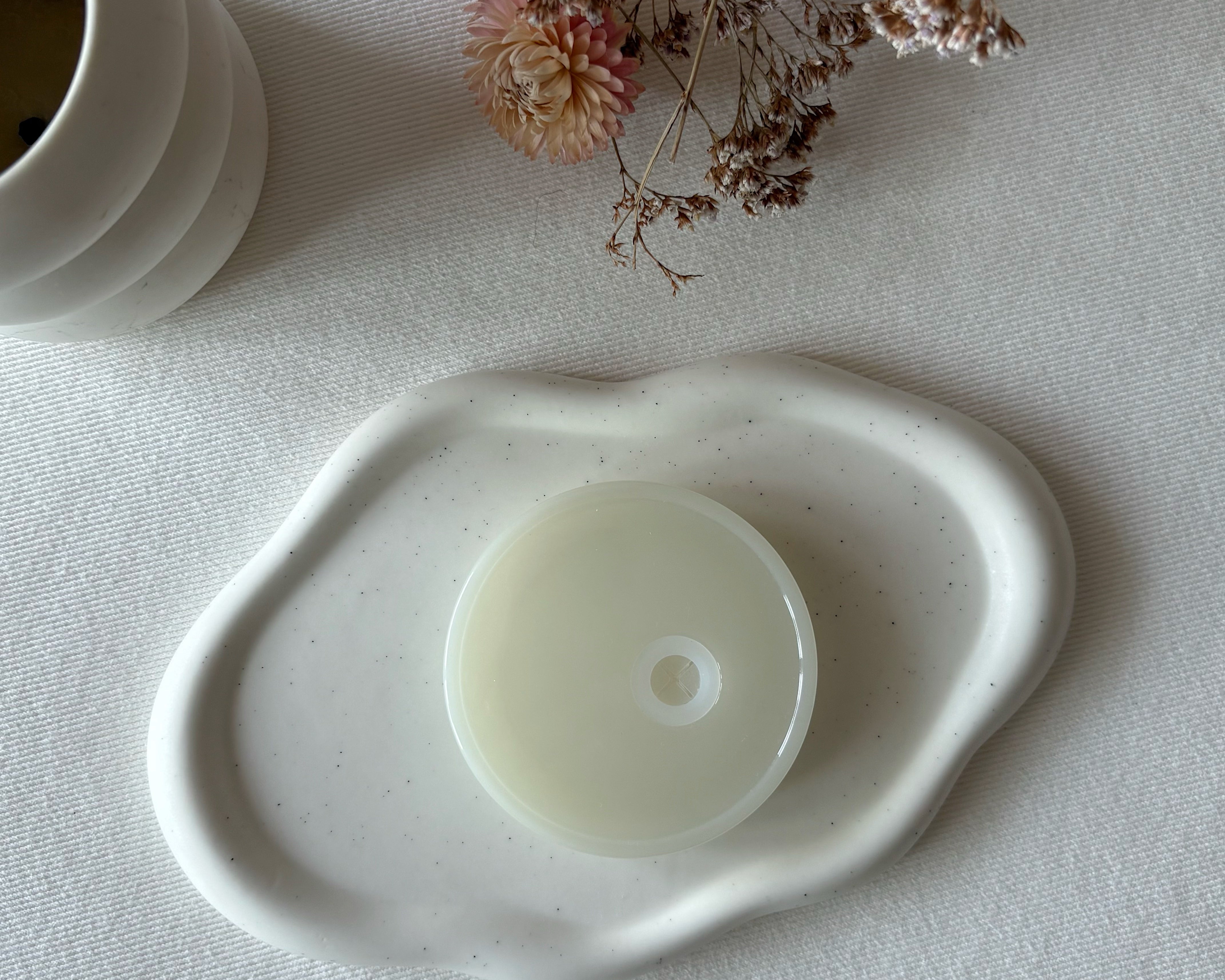 Couvercle beige pour tumbler