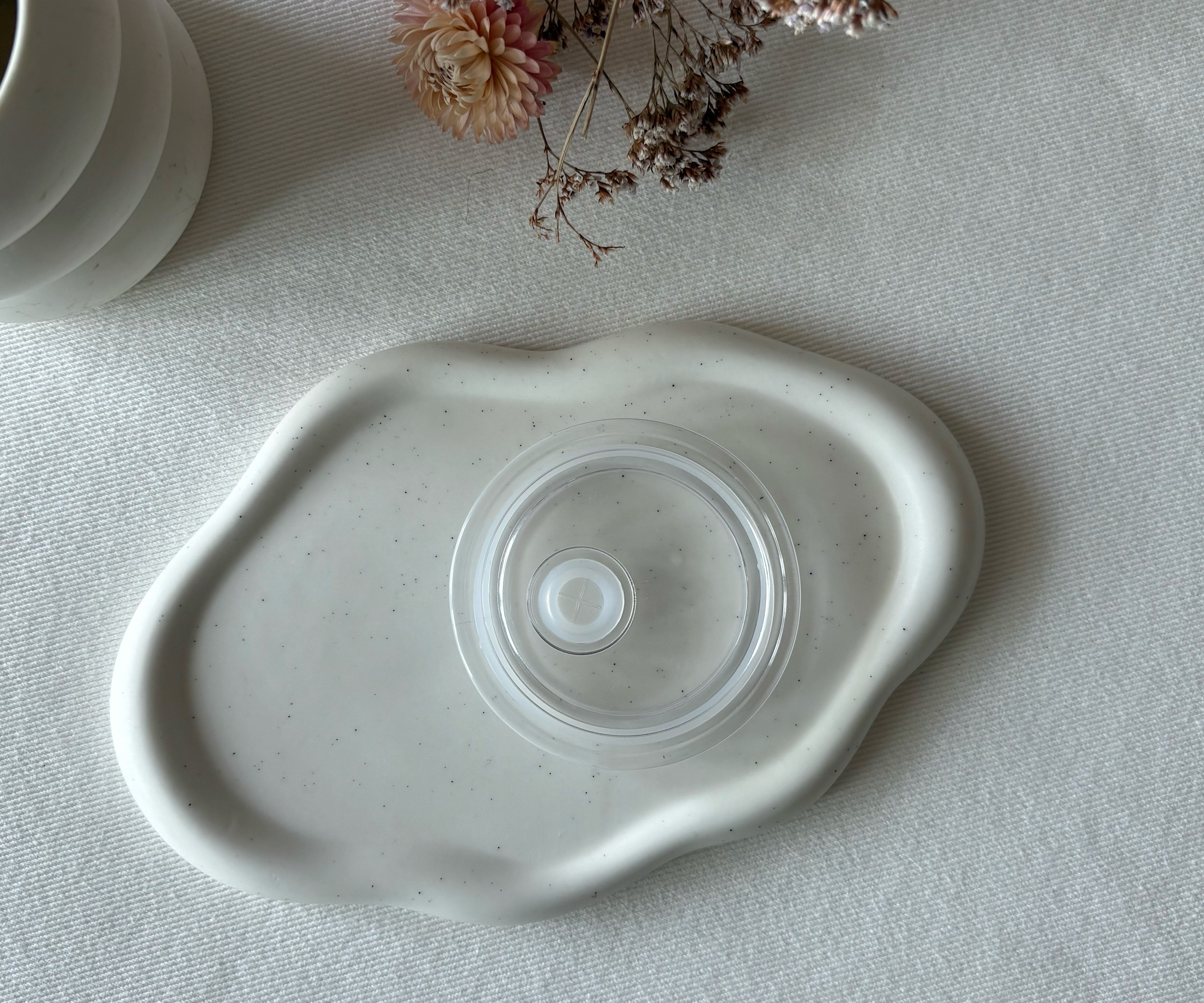 Couvercle transparent pour tumbler