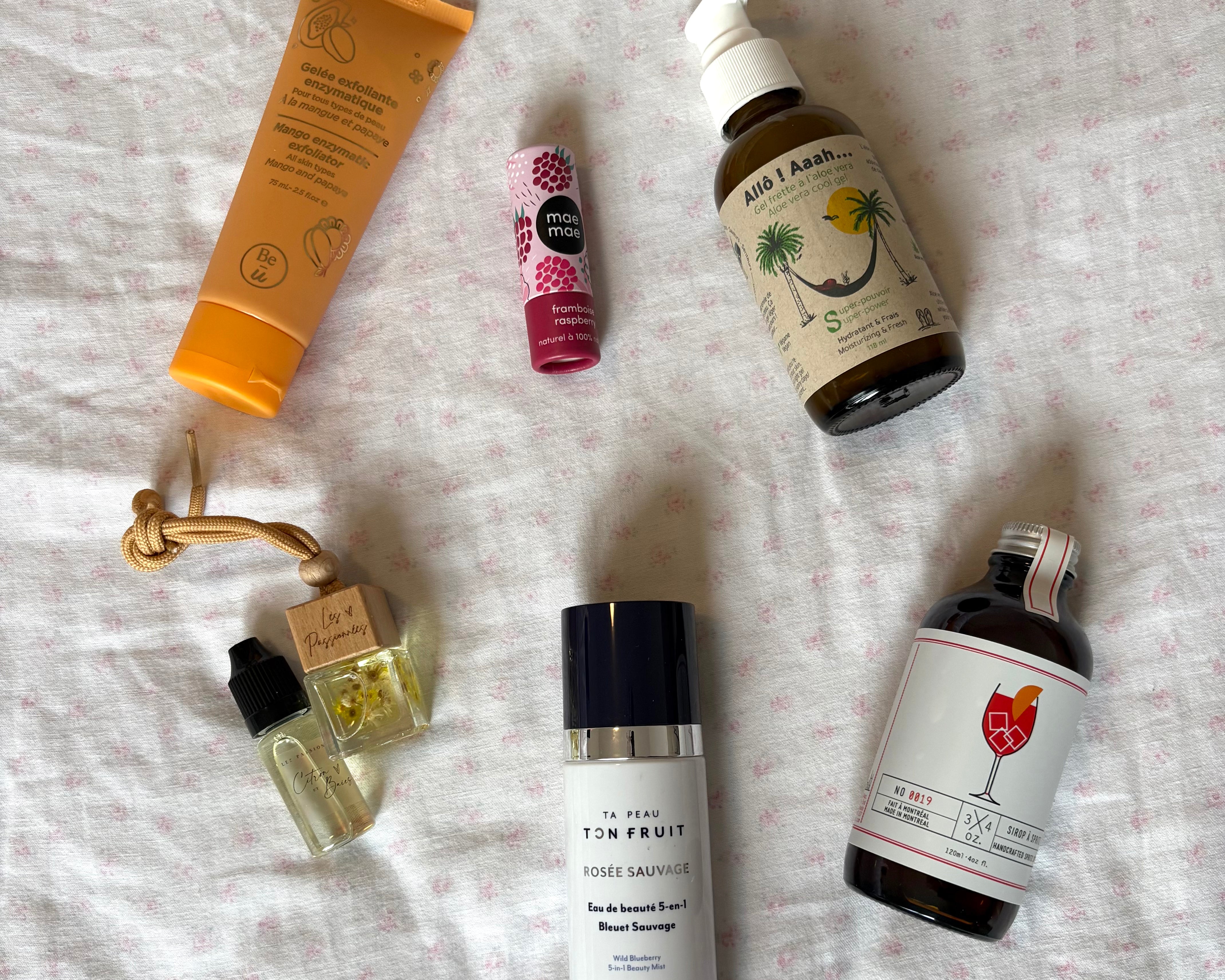 Boîte cocooning printemps/été 100% Québécoise