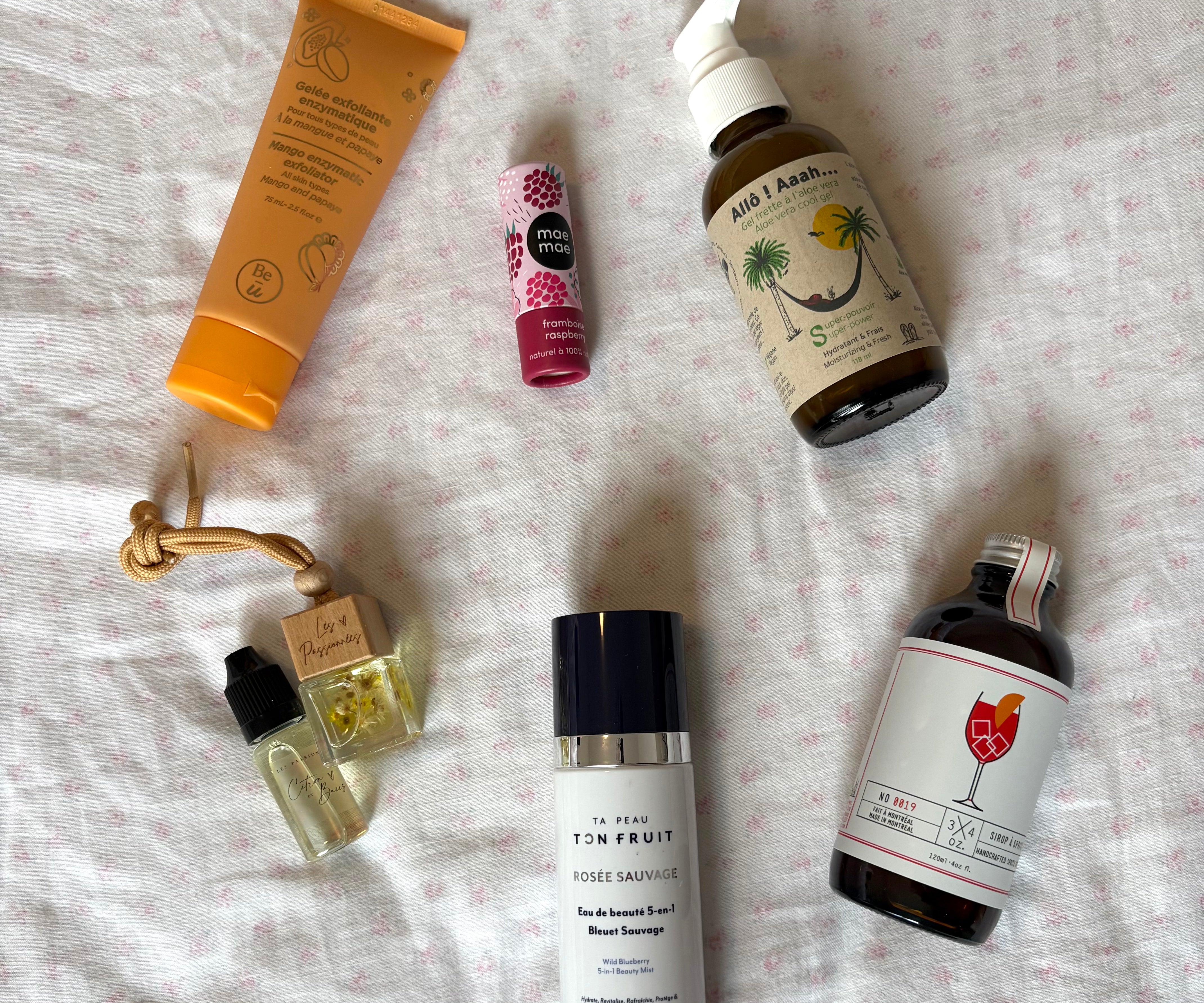 Boîte cocooning printemps/été 100% Québécoise