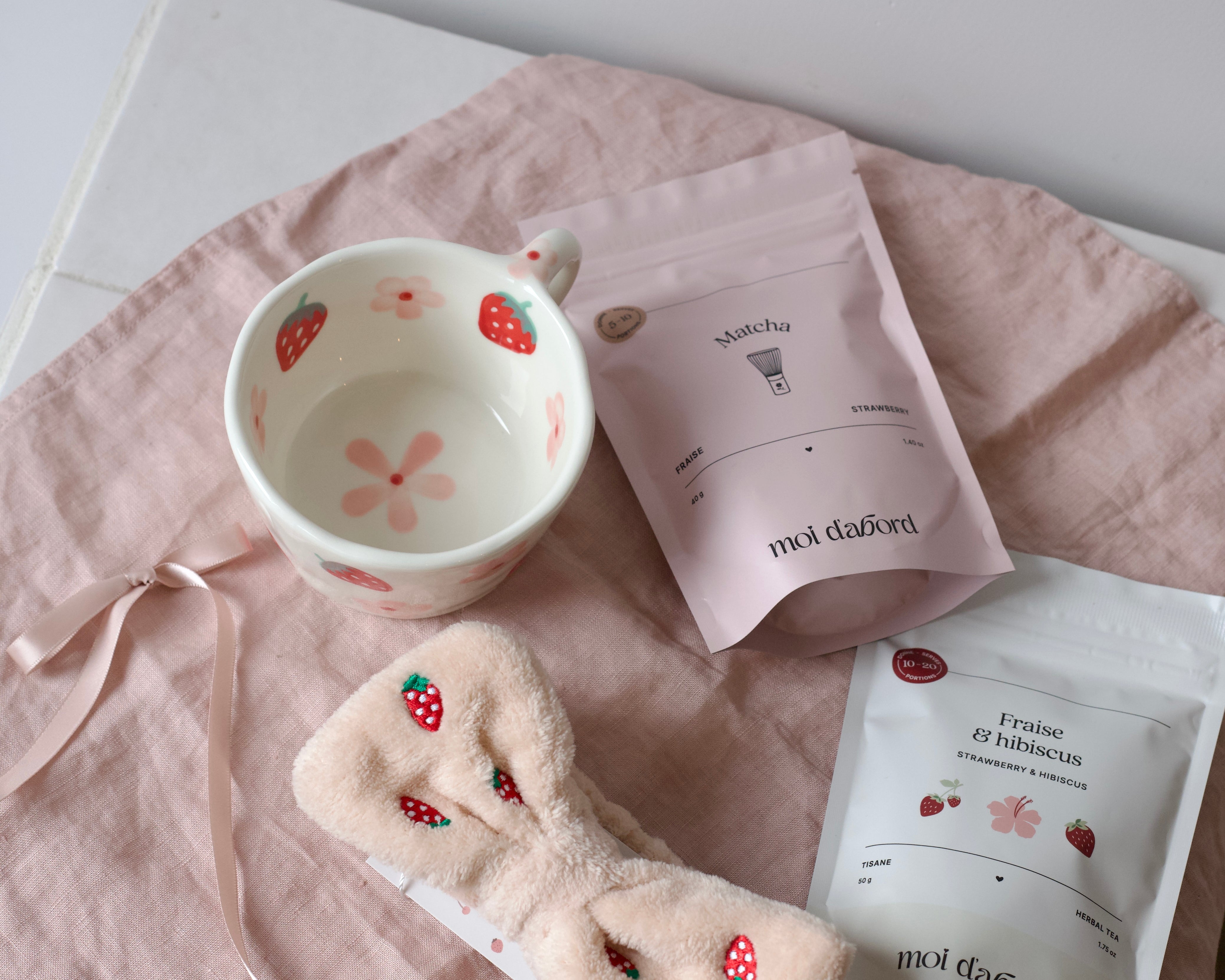 Boîte cadeau - Fraisinette café latté