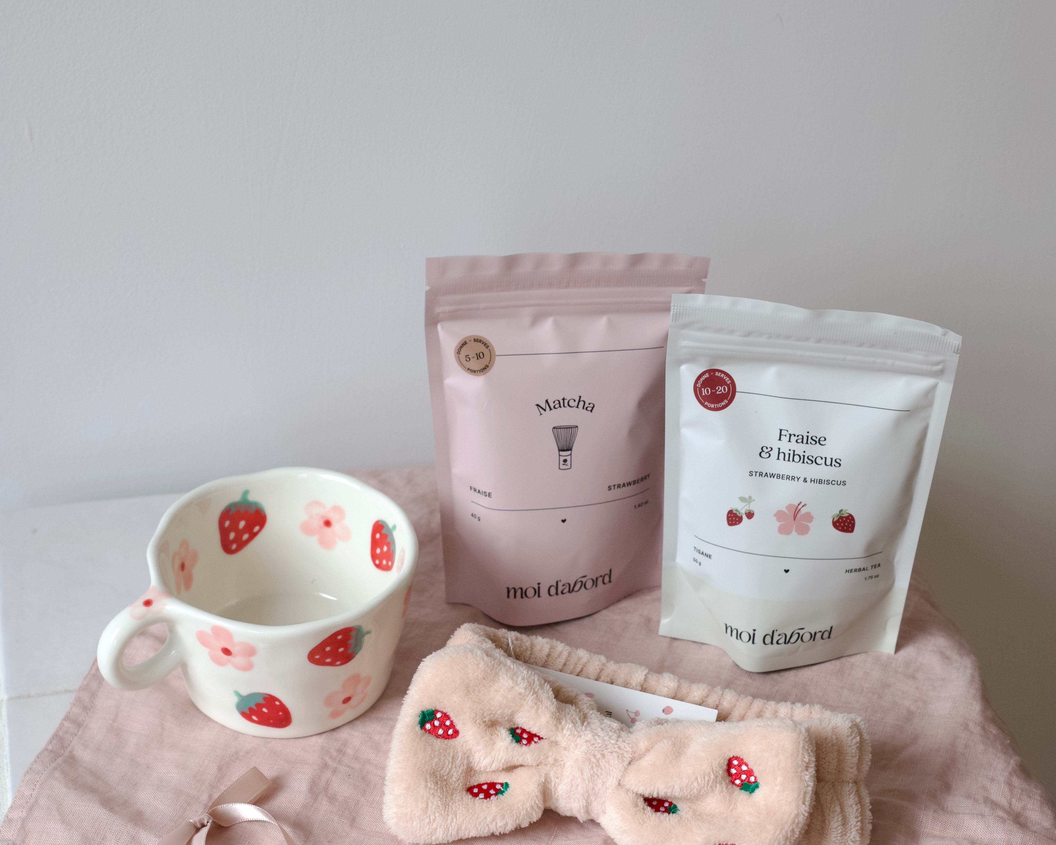 Boîte cadeau - Fraisinette café latté